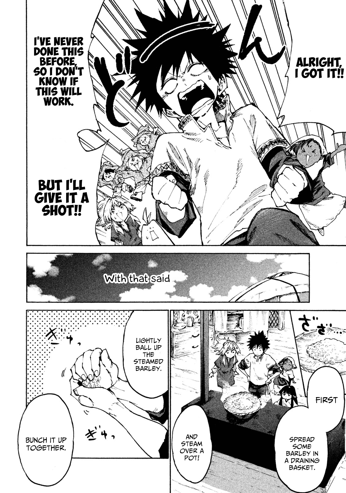 Mazumeshi Elf To Youbokugurashi - Chapter 28