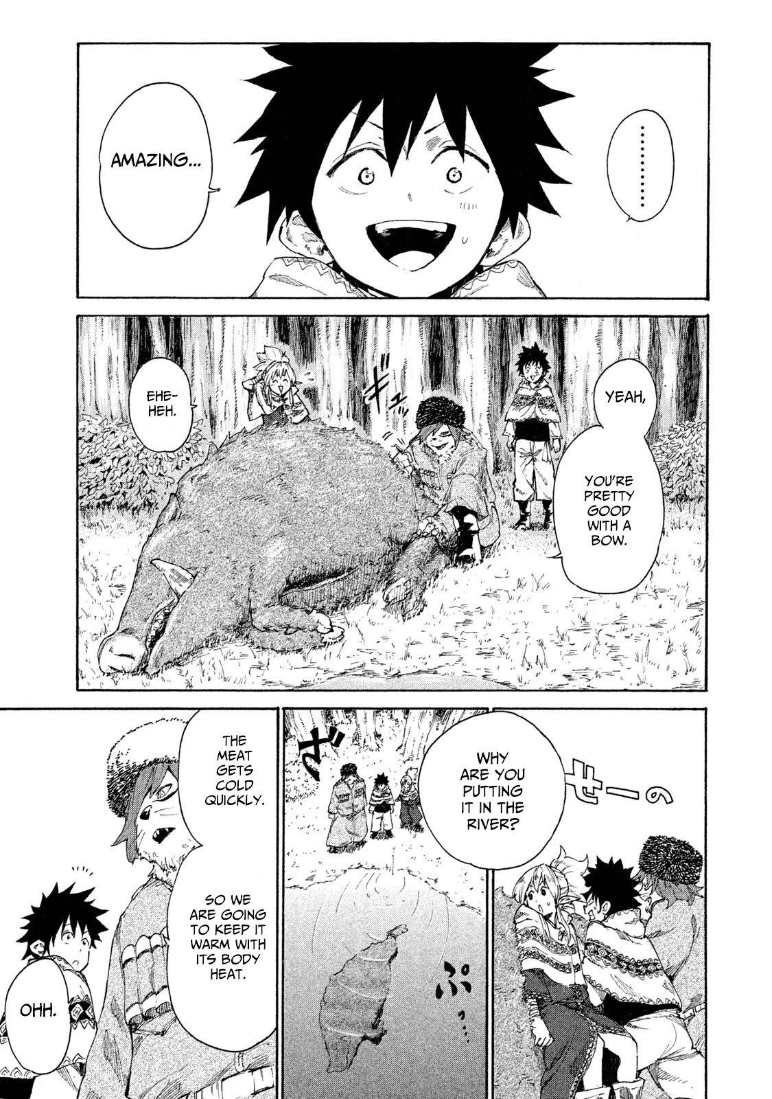 Mazumeshi Elf To Youbokugurashi - Chapter 7: The Wanwan Tribe And Winter