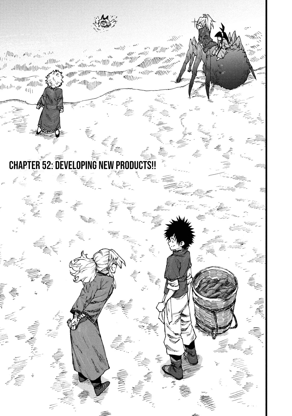 Mazumeshi Elf To Youbokugurashi - Chapter 52: Developing New Products!!