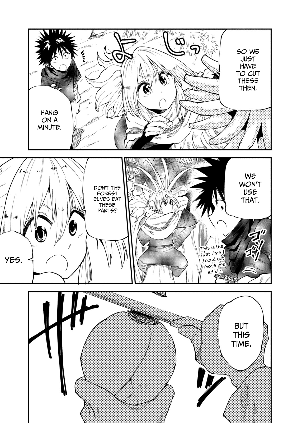 Mazumeshi Elf To Youbokugurashi - Chapter 47