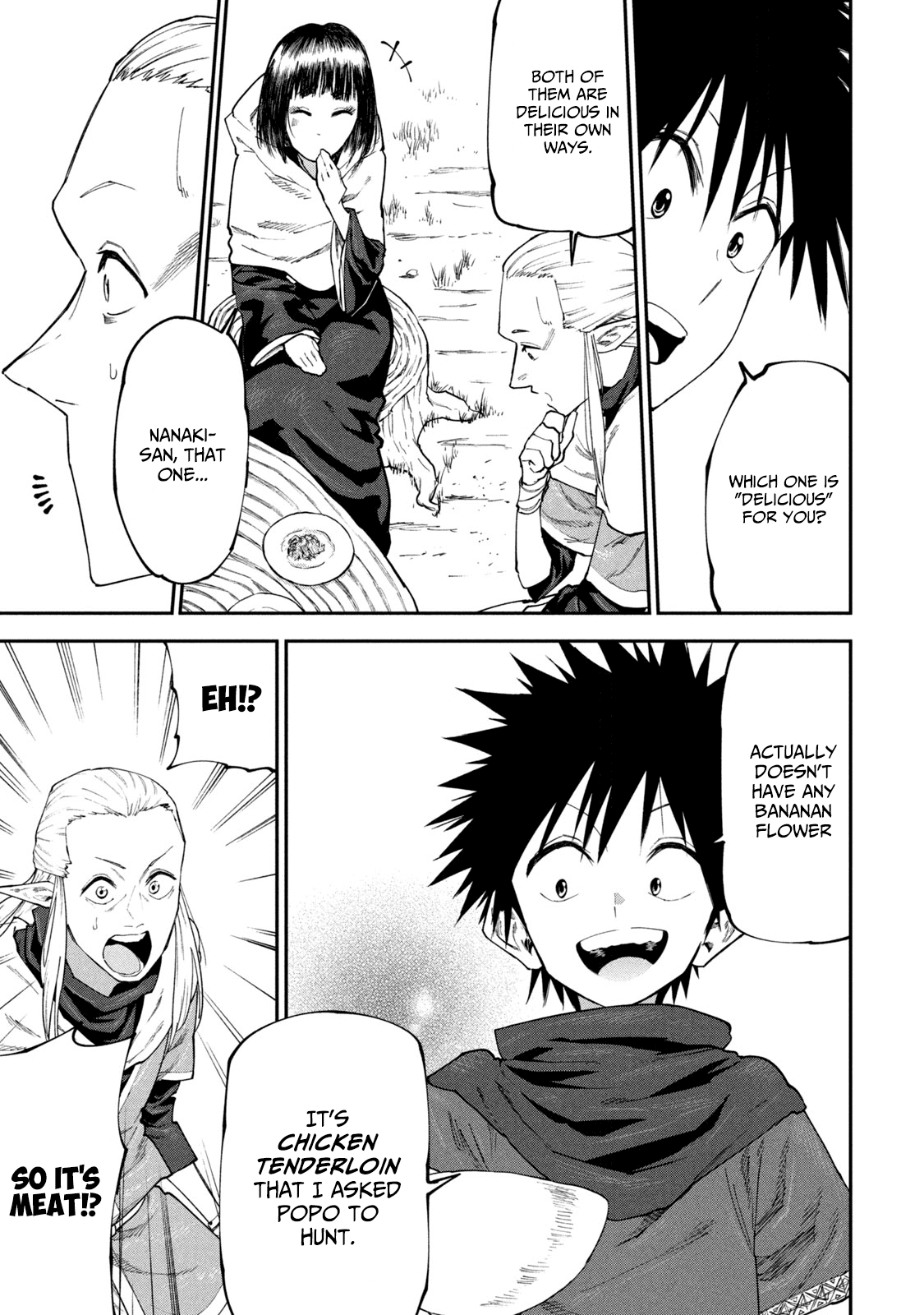 Mazumeshi Elf To Youbokugurashi - Chapter 47