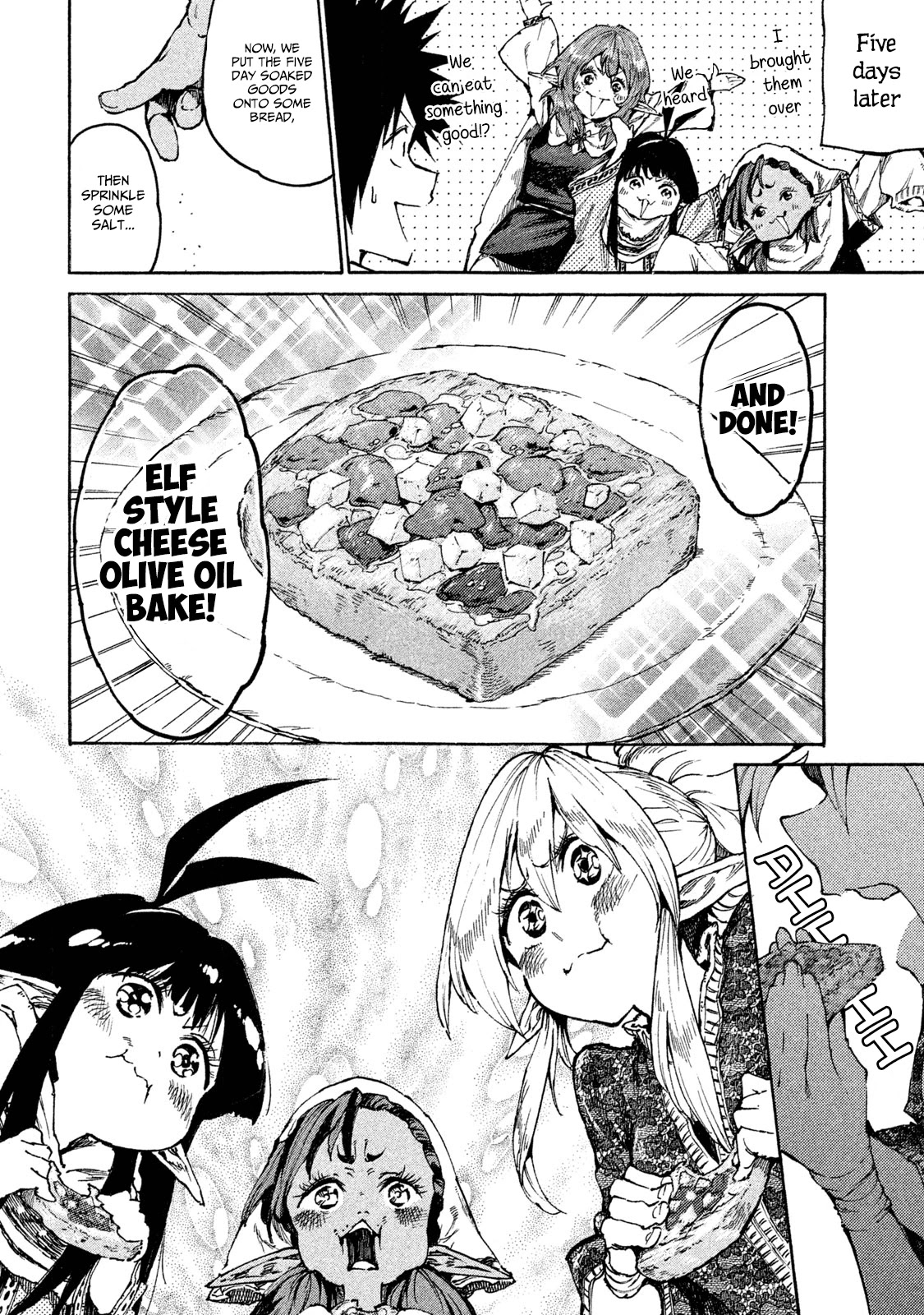 Mazumeshi Elf To Youbokugurashi - Chapter 17: Spring And Olives