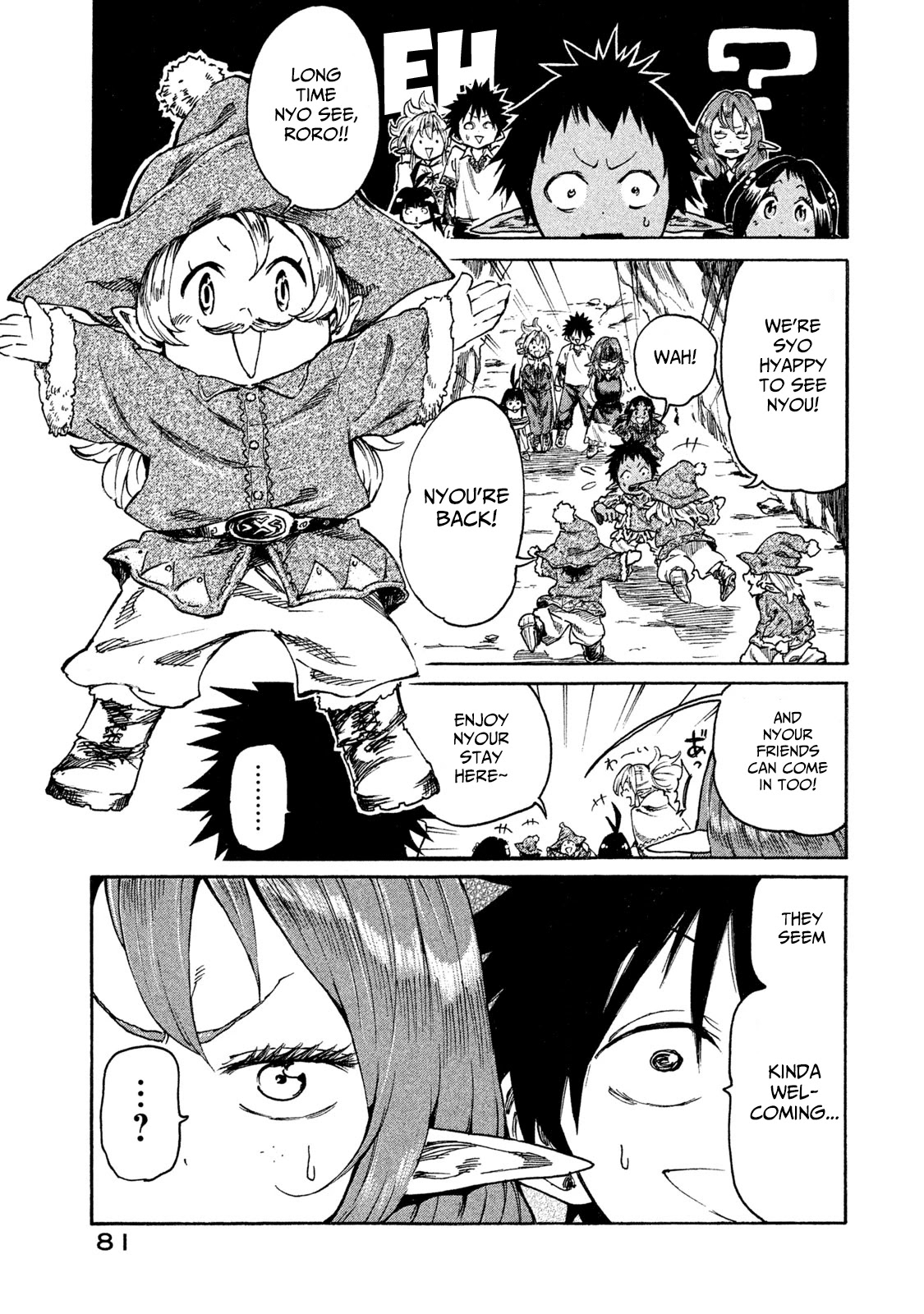 Mazumeshi Elf To Youbokugurashi - Chapter 14: Dwarves And Eggs