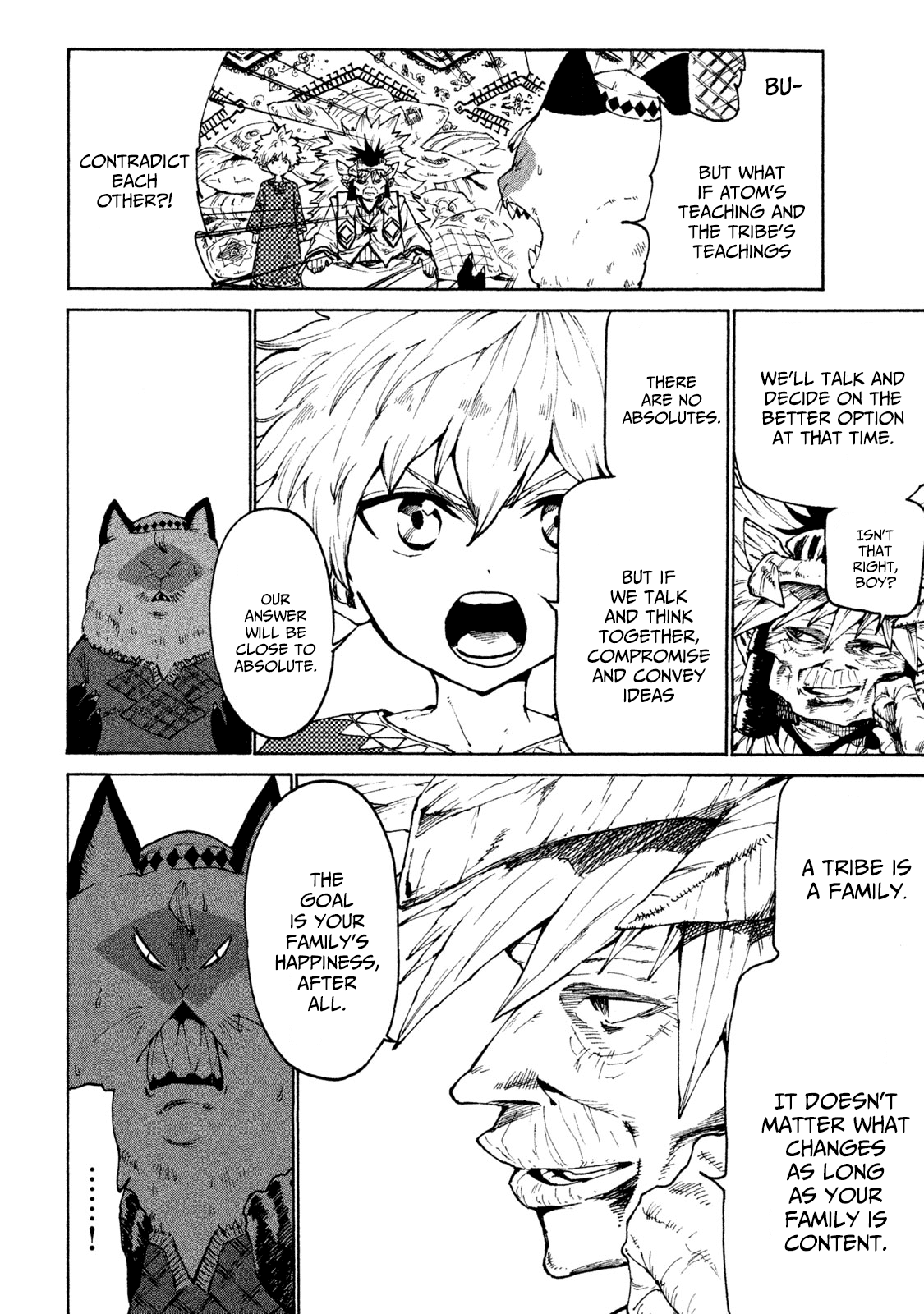 Mazumeshi Elf To Youbokugurashi - Chapter 25: Karakara Tribe And Myaumyau Tribe