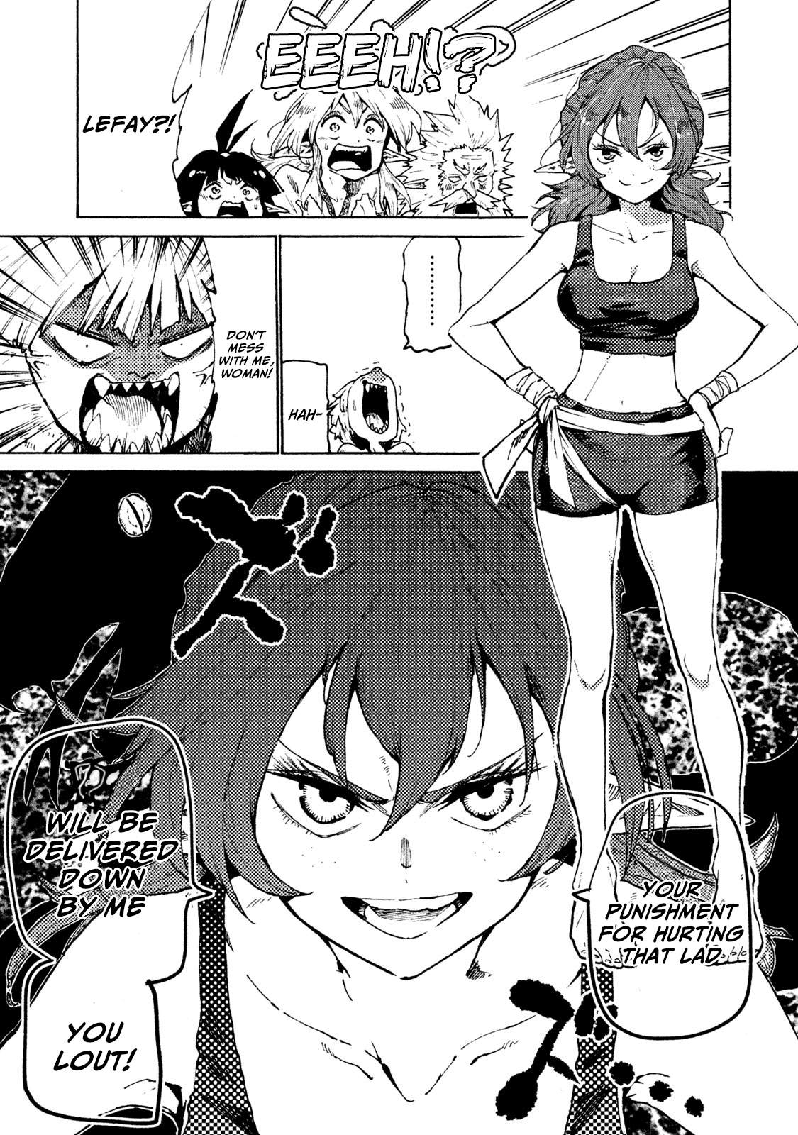 Mazumeshi Elf To Youbokugurashi - Chapter 25: Karakara Tribe And Myaumyau Tribe