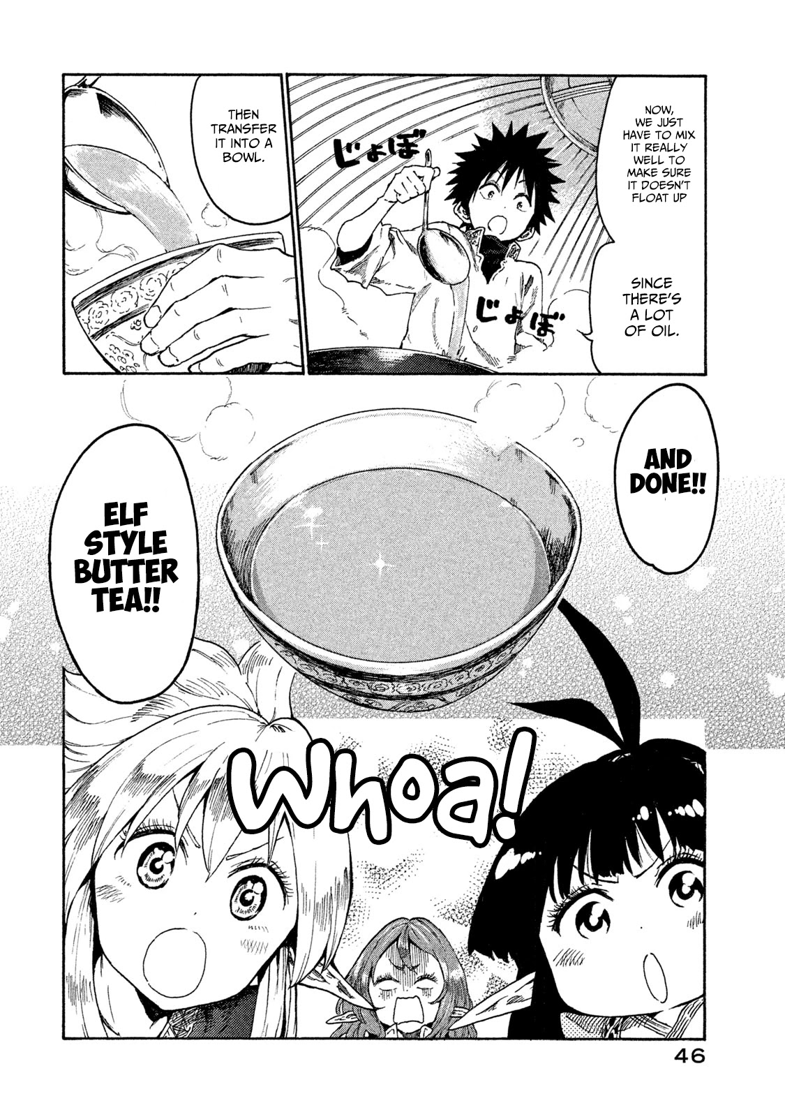 Mazumeshi Elf To Youbokugurashi - Chapter 12: Tea Time