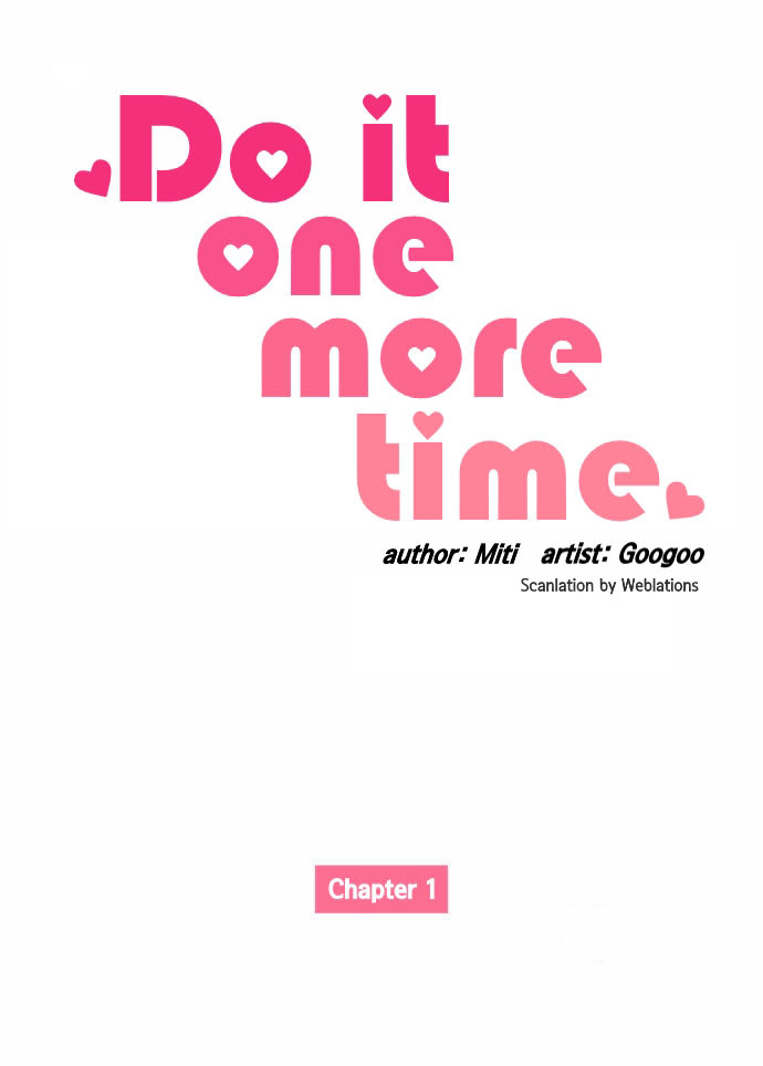 Do It One More Time - Chapter 1