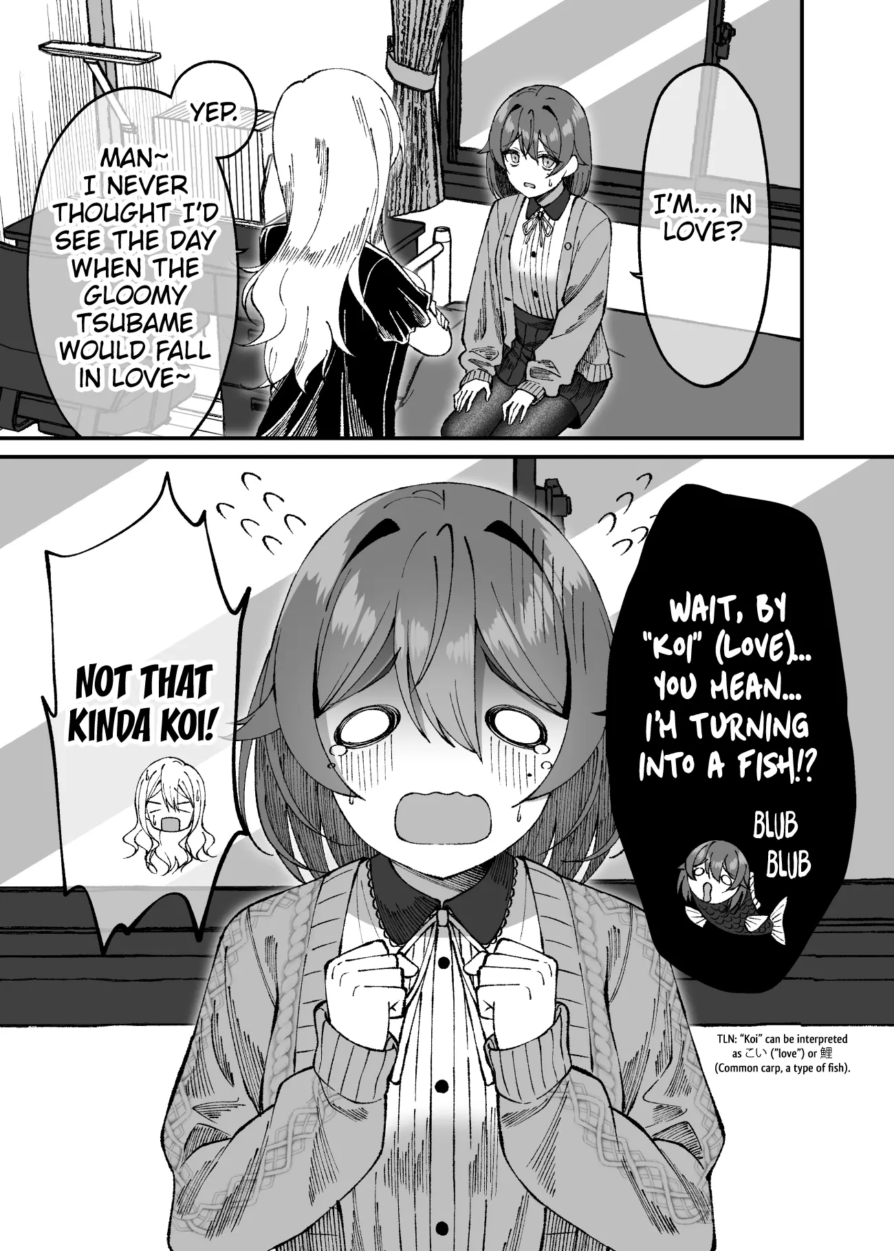 Introvert Tsubame Wants To Change - Chapter 21