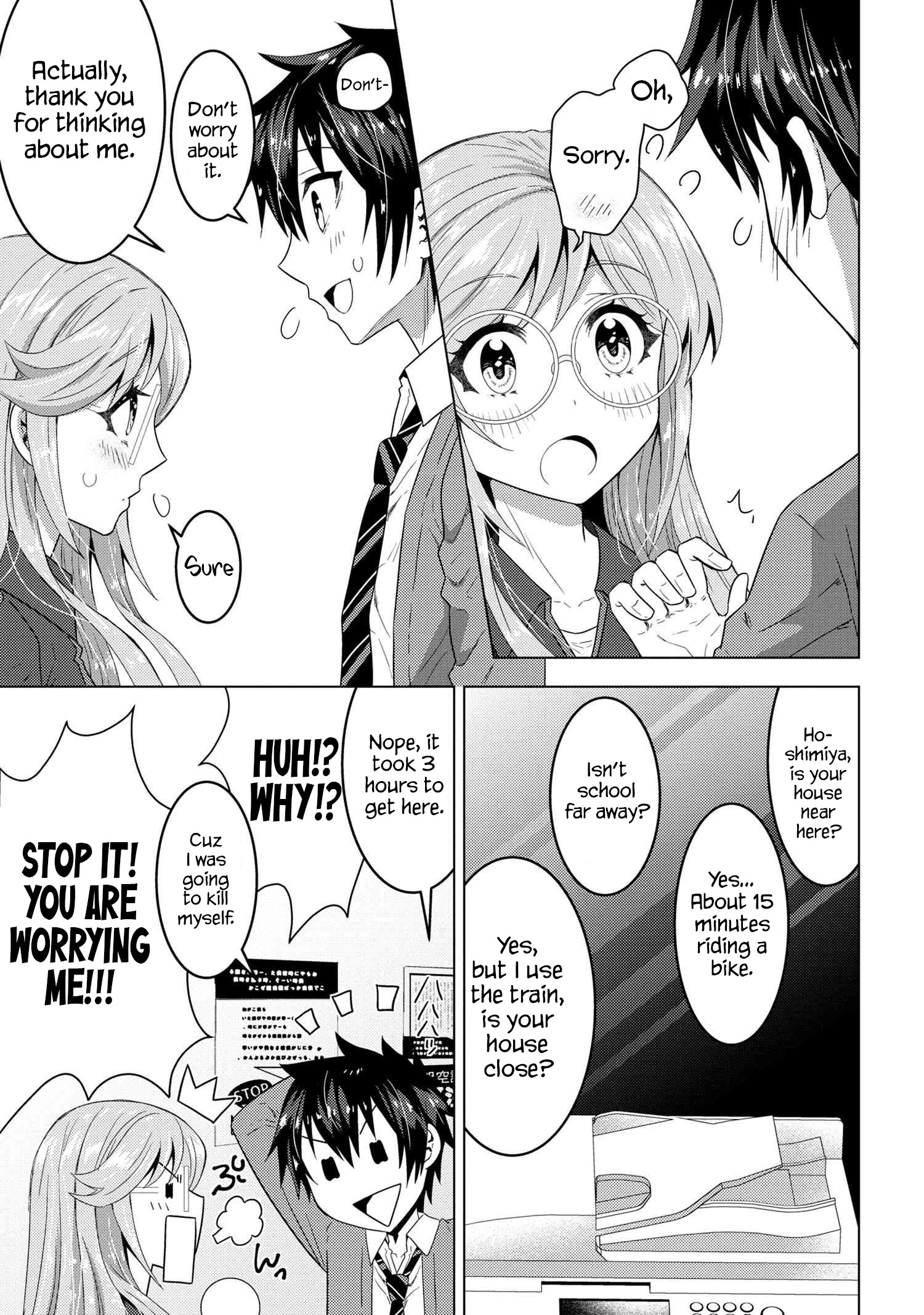 Konbini Goutou Kara Tasuketa Jimi Tenin Ga, Onaji Kurasu No Ubude Kawaii Gyarudatta - Chapter 1