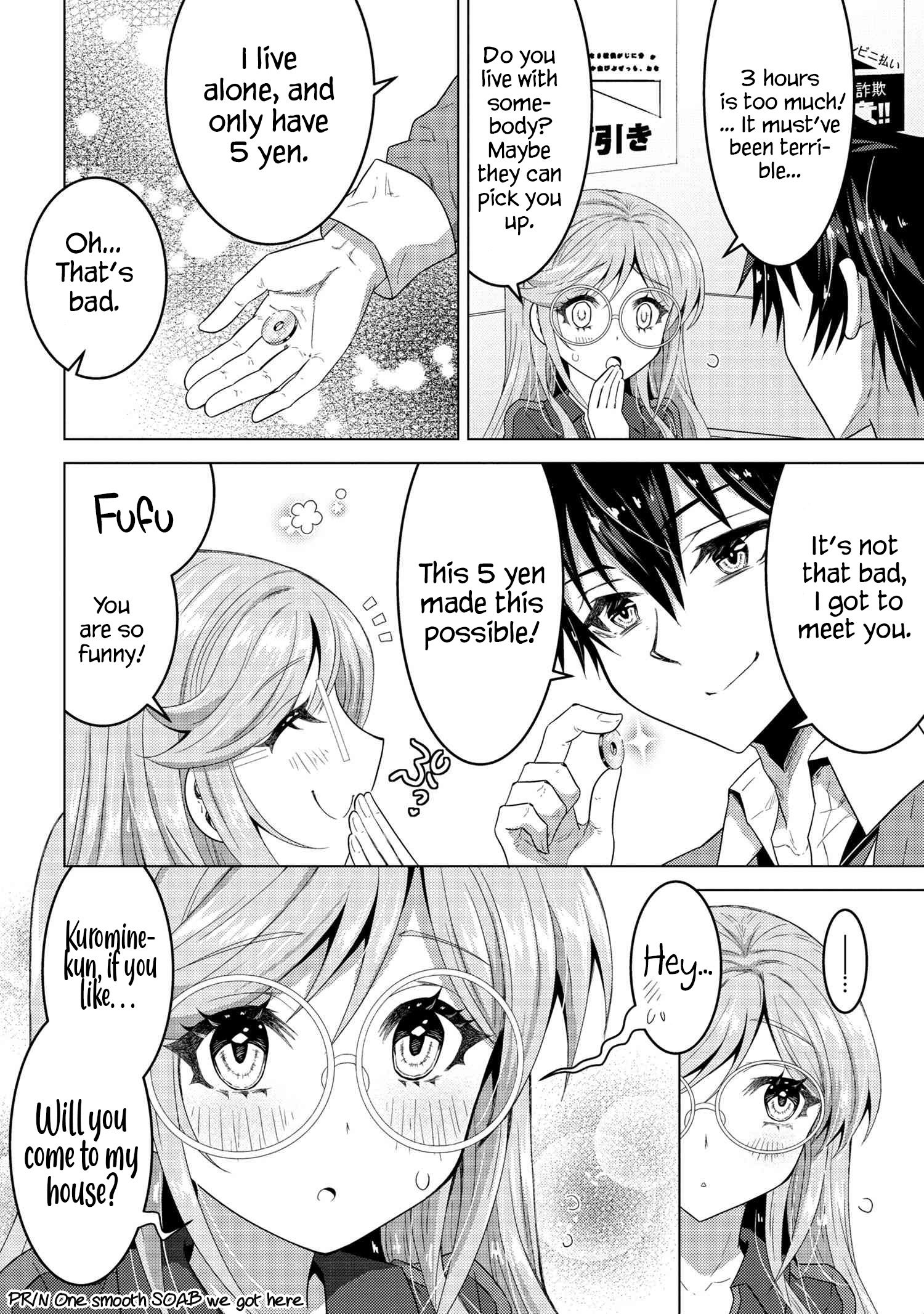 Konbini Goutou Kara Tasuketa Jimi Tenin Ga, Onaji Kurasu No Ubude Kawaii Gyarudatta - Chapter 1