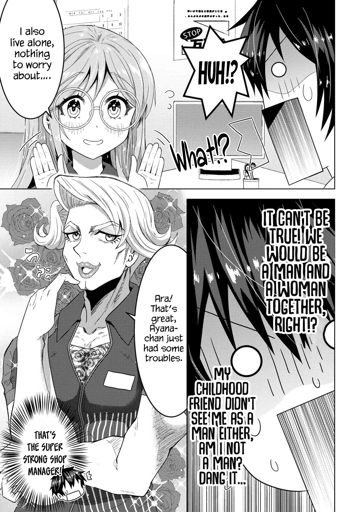 Konbini Goutou Kara Tasuketa Jimi Tenin Ga, Onaji Kurasu No Ubude Kawaii Gyarudatta - Chapter 1