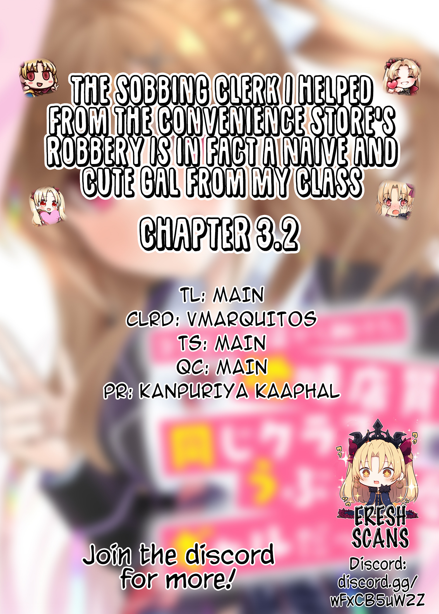 Konbini Goutou Kara Tasuketa Jimi Tenin Ga, Onaji Kurasu No Ubude Kawaii Gyarudatta - Chapter 3.2