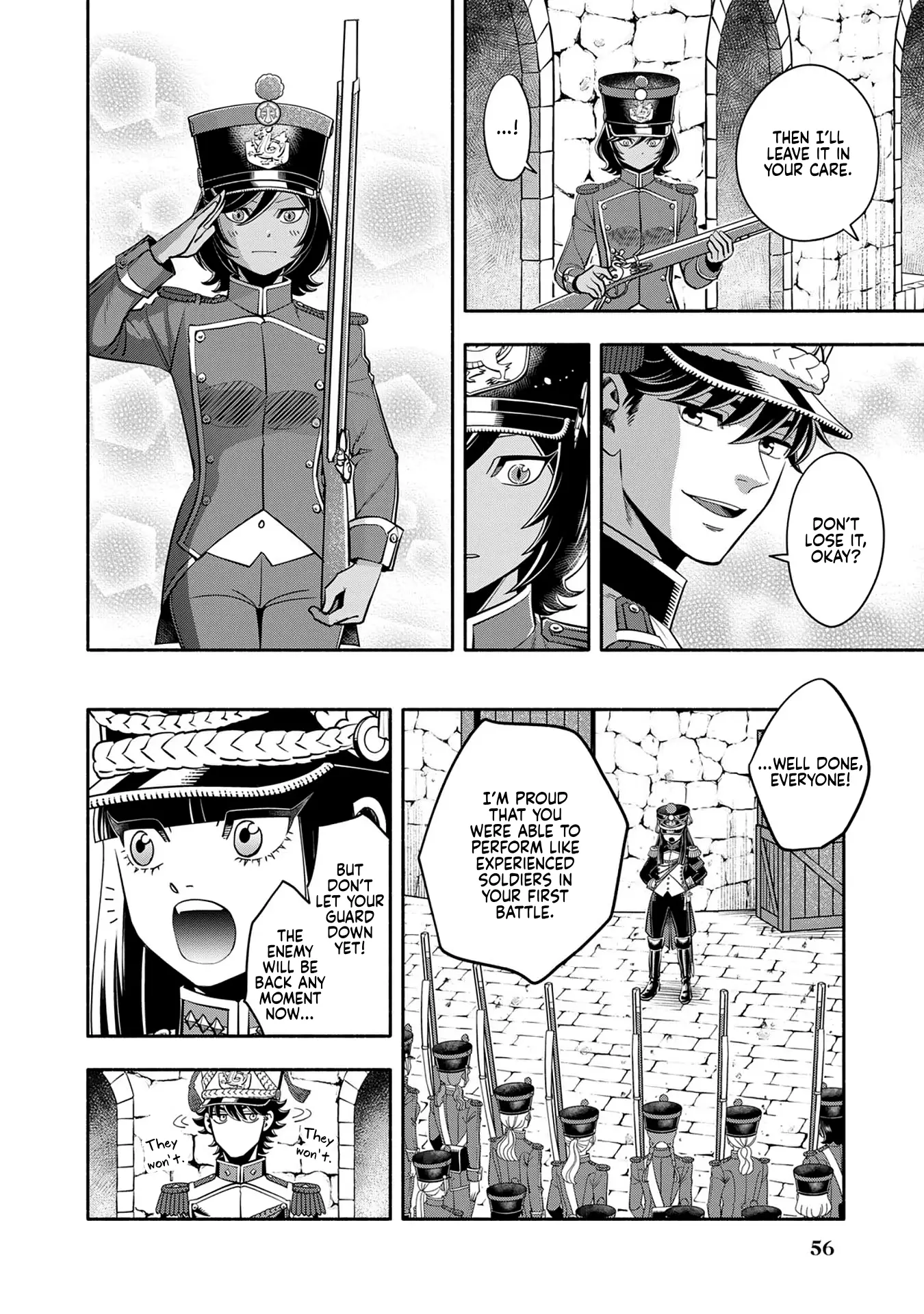 Musket Girls! ~Tensei Sanbou To Senretsu Otome-Tachi~ - Vol.2 Chapter 8: 6Th Special Duty Brigade, Engage