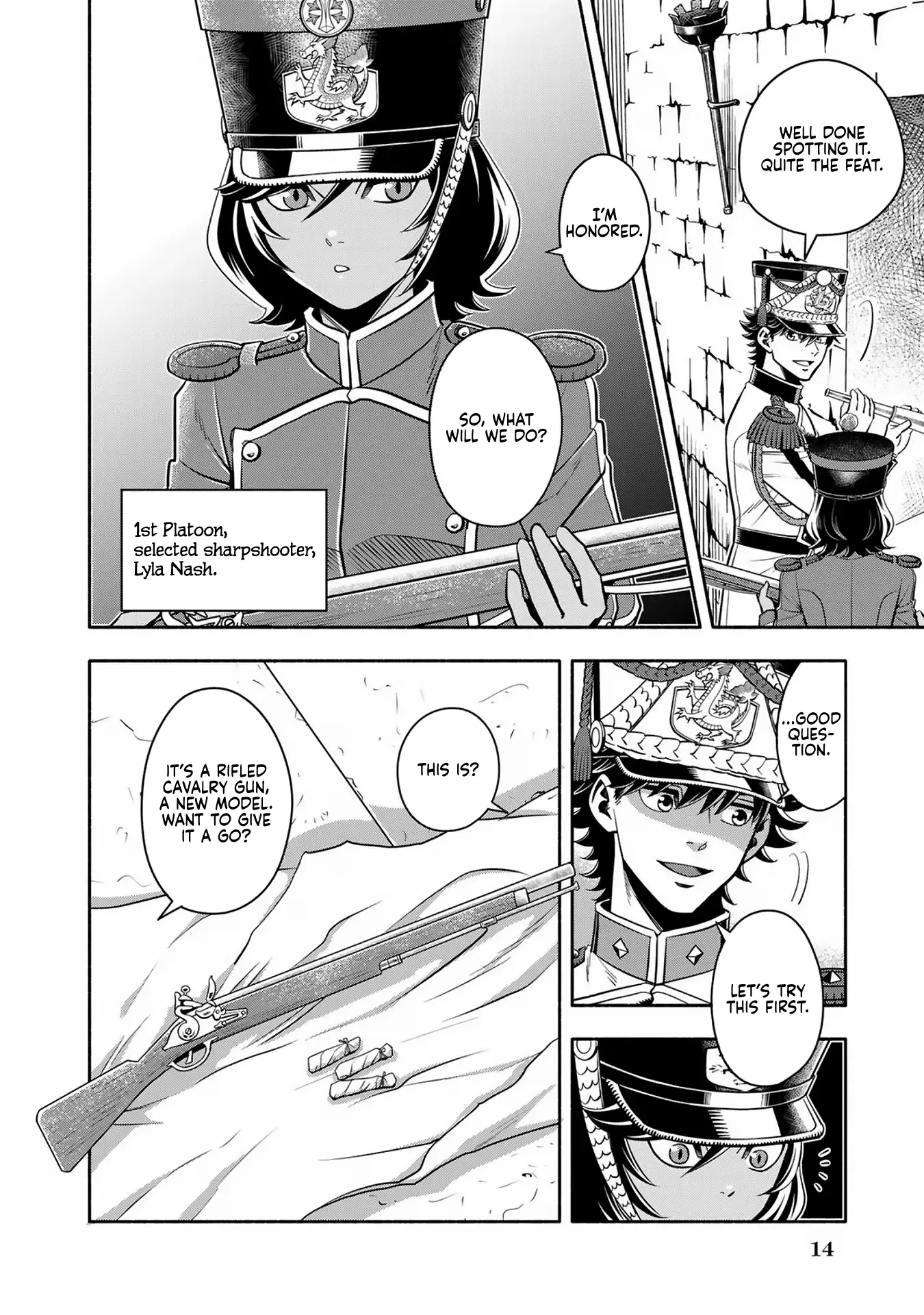 Musket Girls! ~Tensei Sanbou To Senretsu Otome-Tachi~ - Vol.2 Chapter 7: The Grim Reaper Staff Officer's Gamble