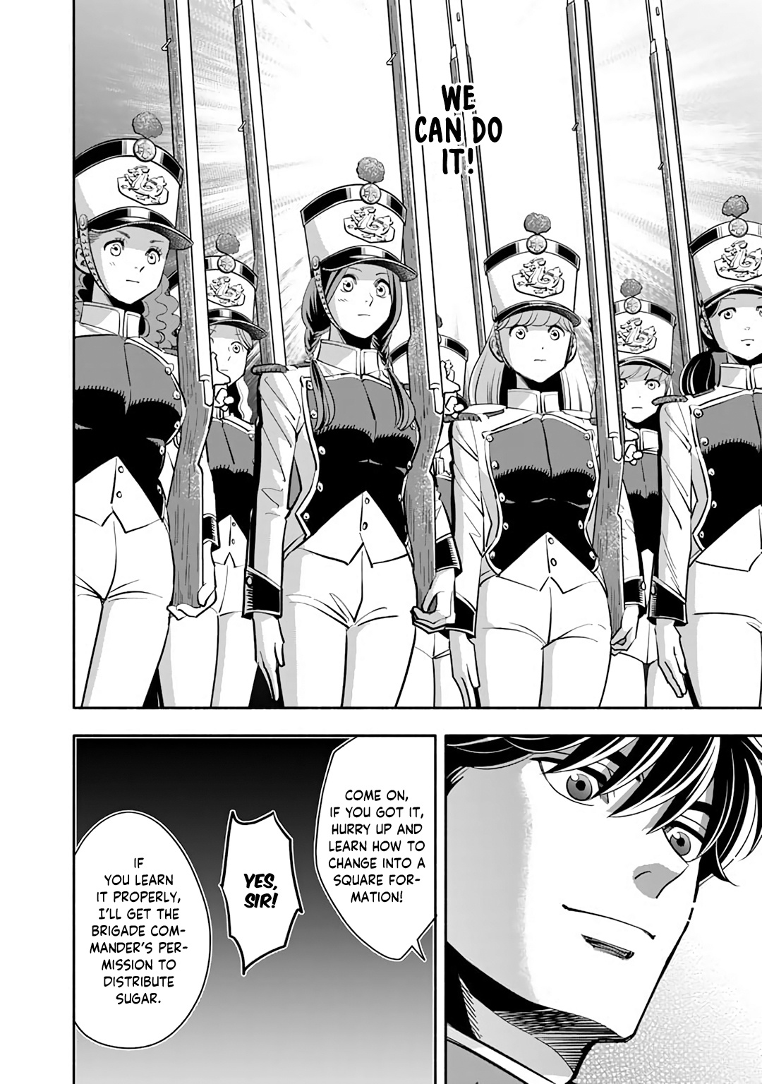 Musket Girls! ~Tensei Sanbou To Senretsu Otome-Tachi~ - Chapter 3: The Grim Reaper Staff Officer's Lecture!