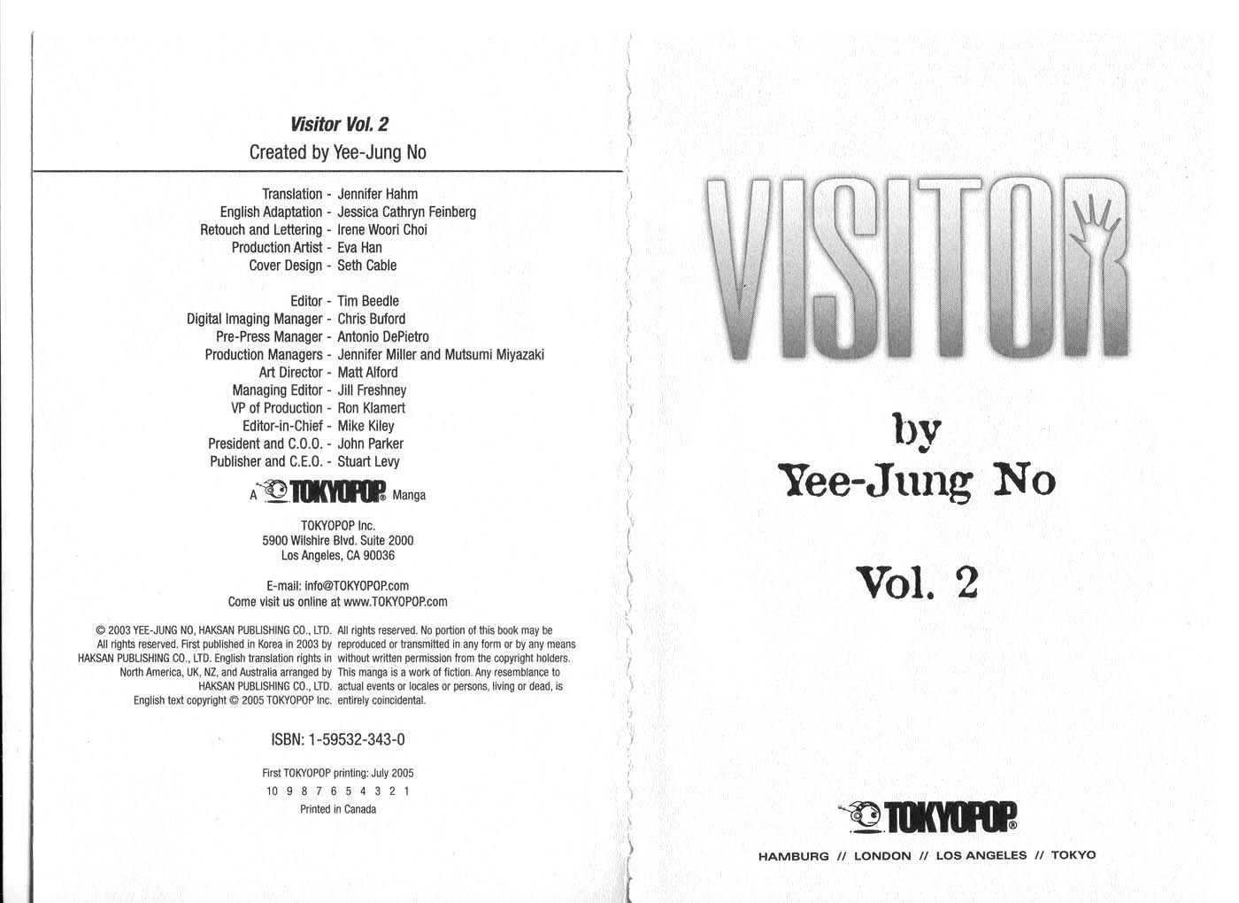 Visitor - Vol.2 Chapter 2 : The Kid I Met In My Dream