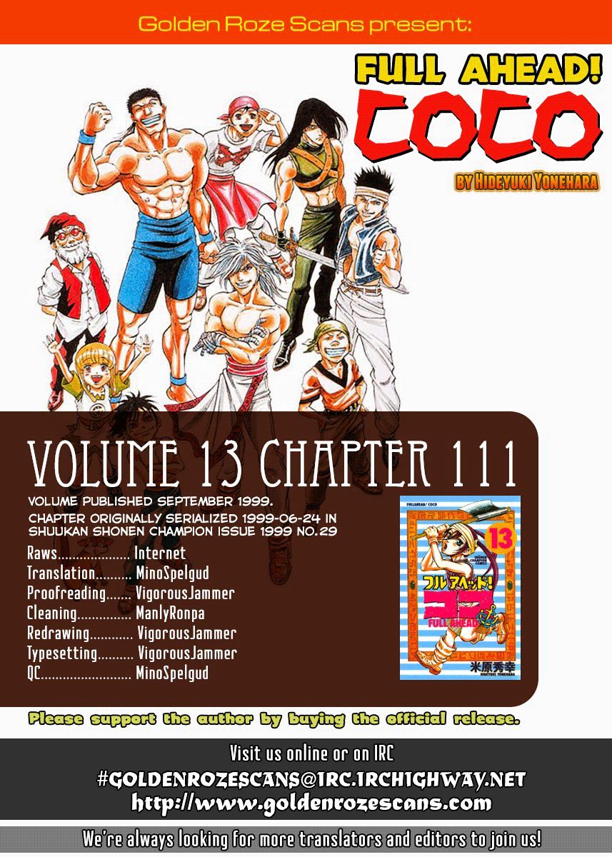 Full Ahead! Coco - Chapter 111 : Release