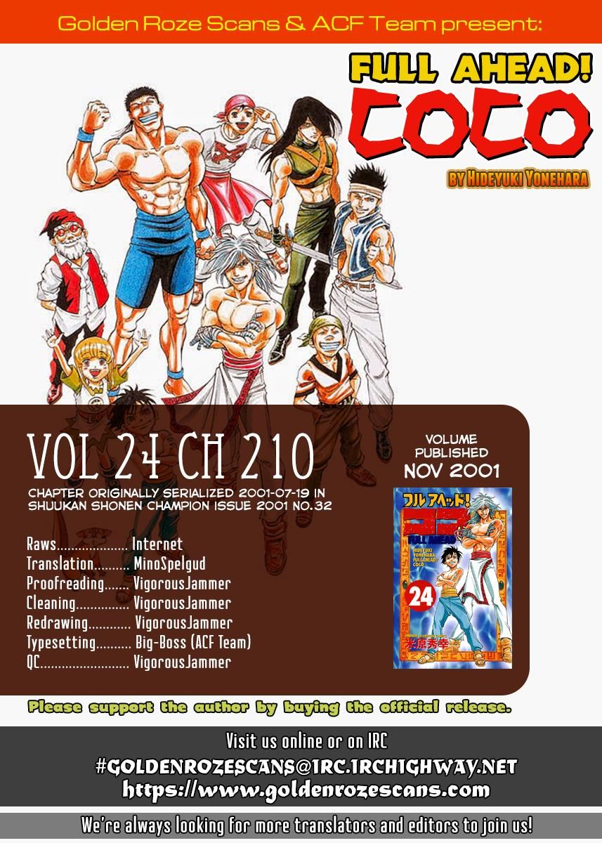 Full Ahead! Coco - Chapter 210 : Vol 22