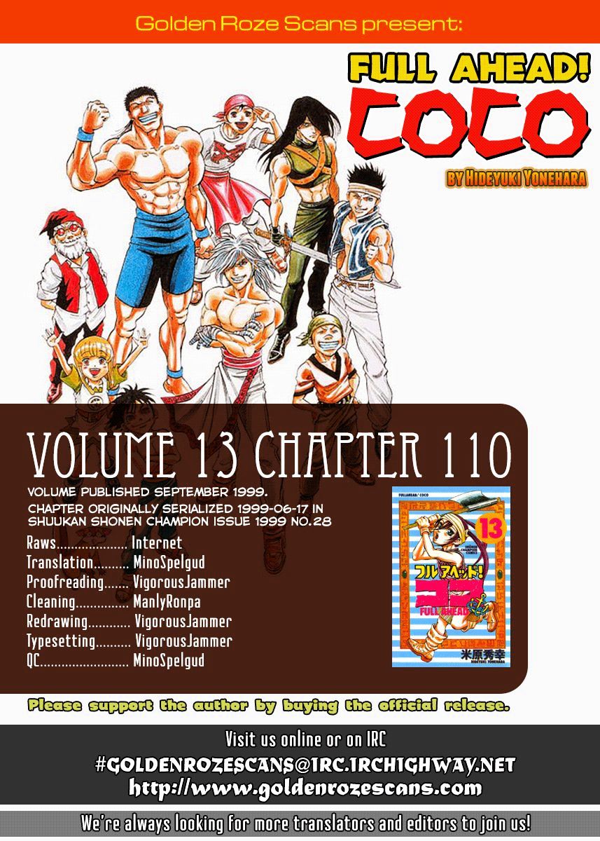 Full Ahead! Coco - Chapter 110 : Lie