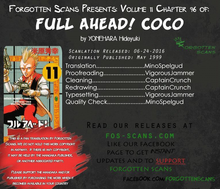 Full Ahead! Coco - Chapter 96 : Justice