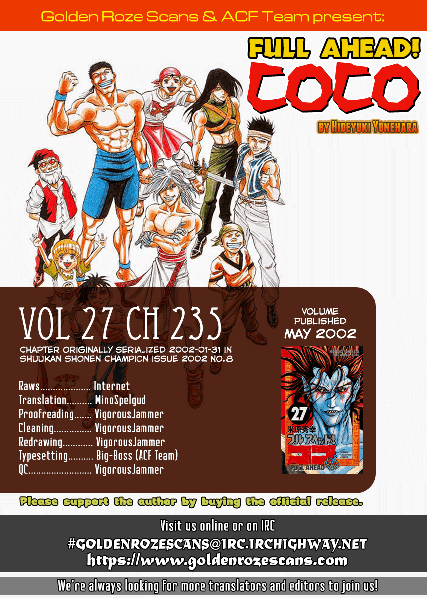 Full Ahead! Coco - Chapter 235: War