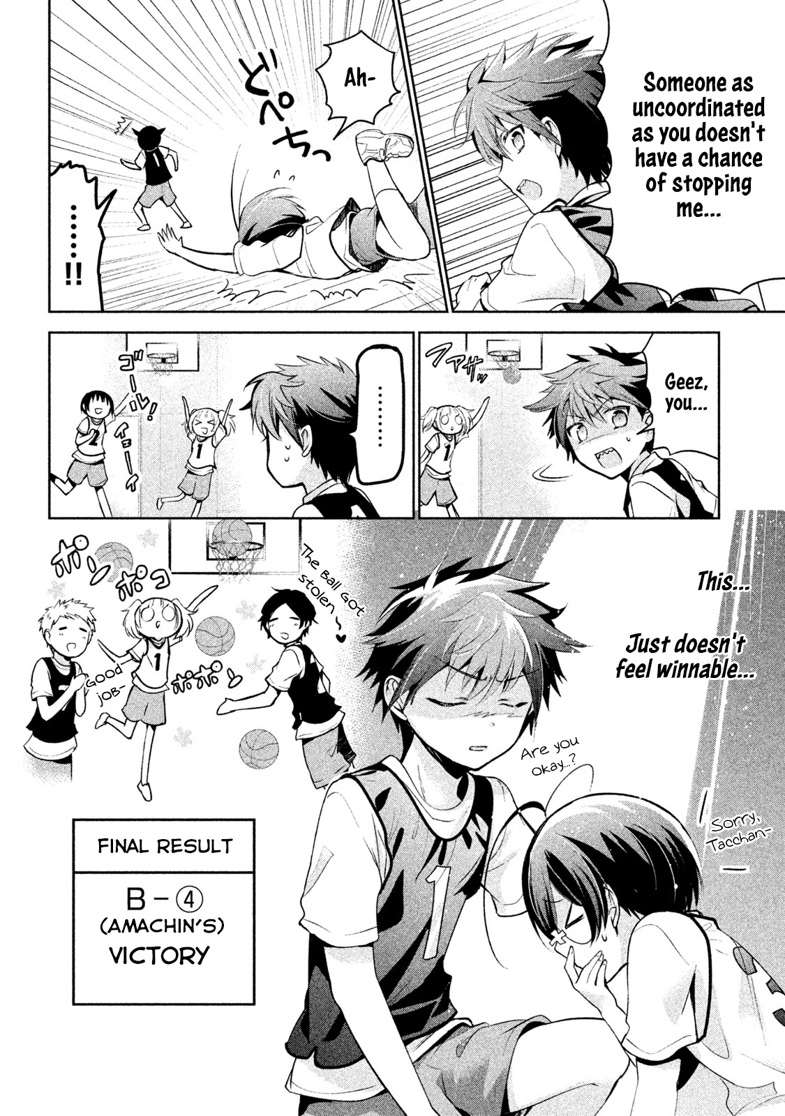 Amachin Wa Jishou ♂ - Vol.4 Chapter 22: Basketball Tournament ♂