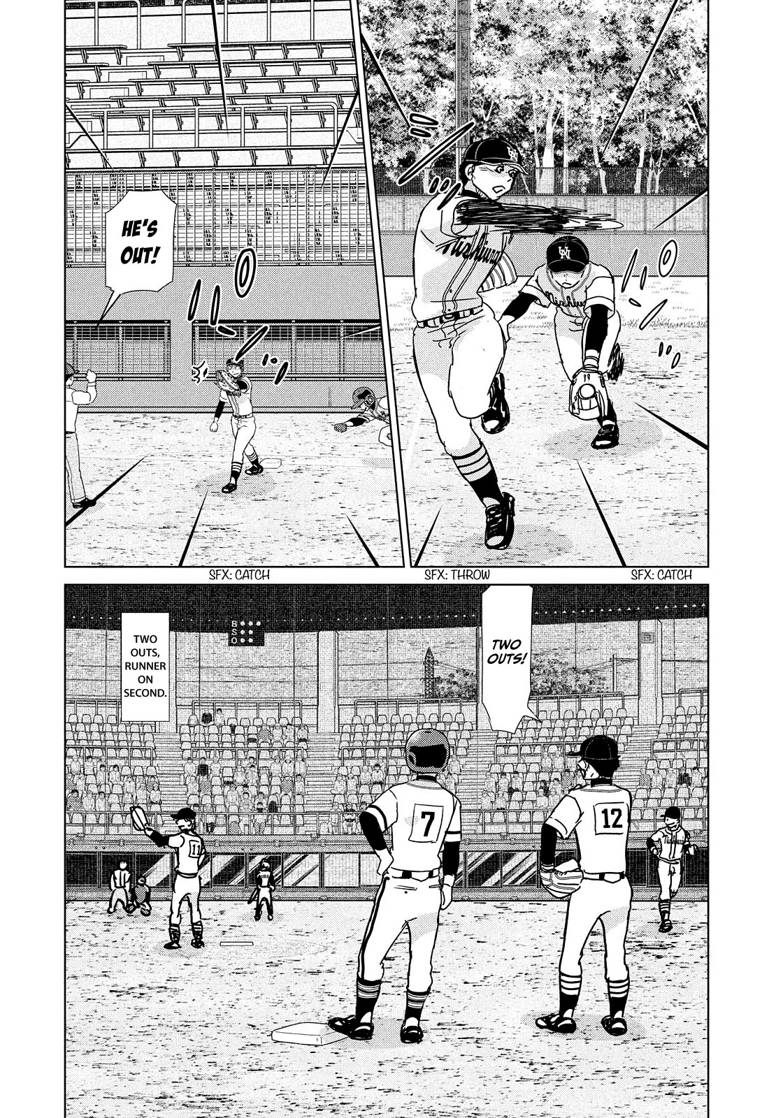 Ookiku Furikabutte - Chapter 202: Spring Prefectural Tournament (5) (Mag)