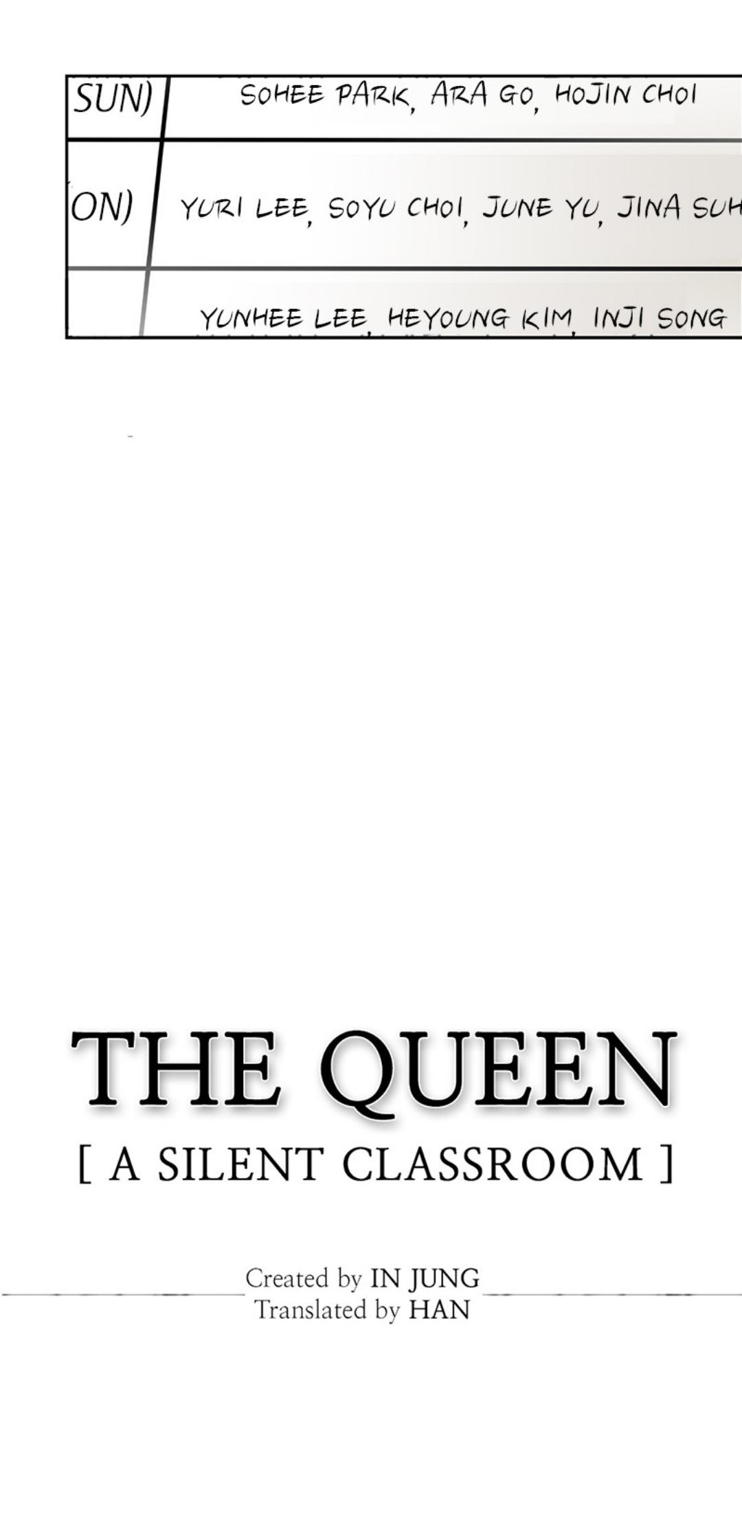 The Queen: Silent Classroom - Chapter 4