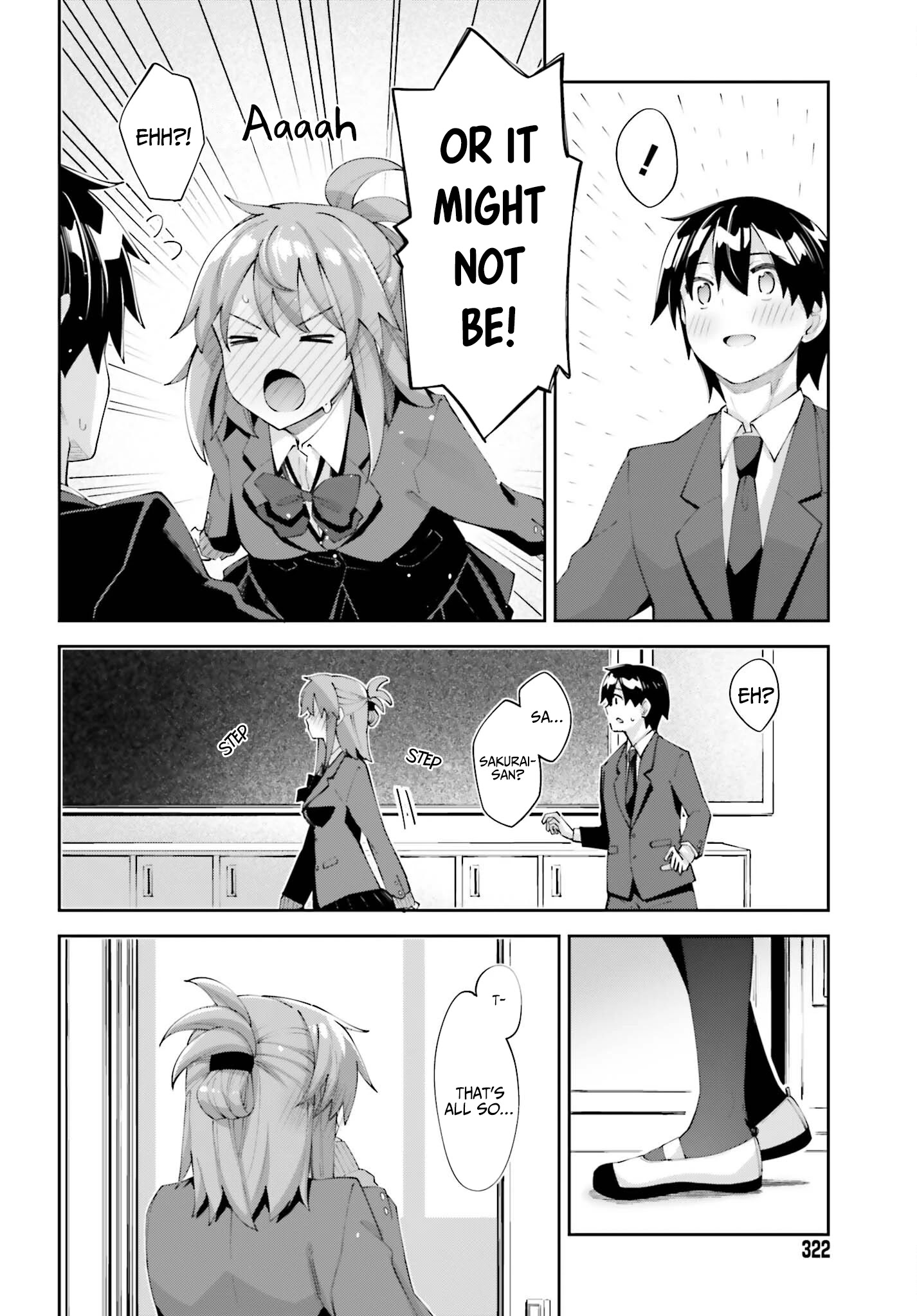 Sakurai-San Wants To Be Noticed - Chapter 23: I Said It