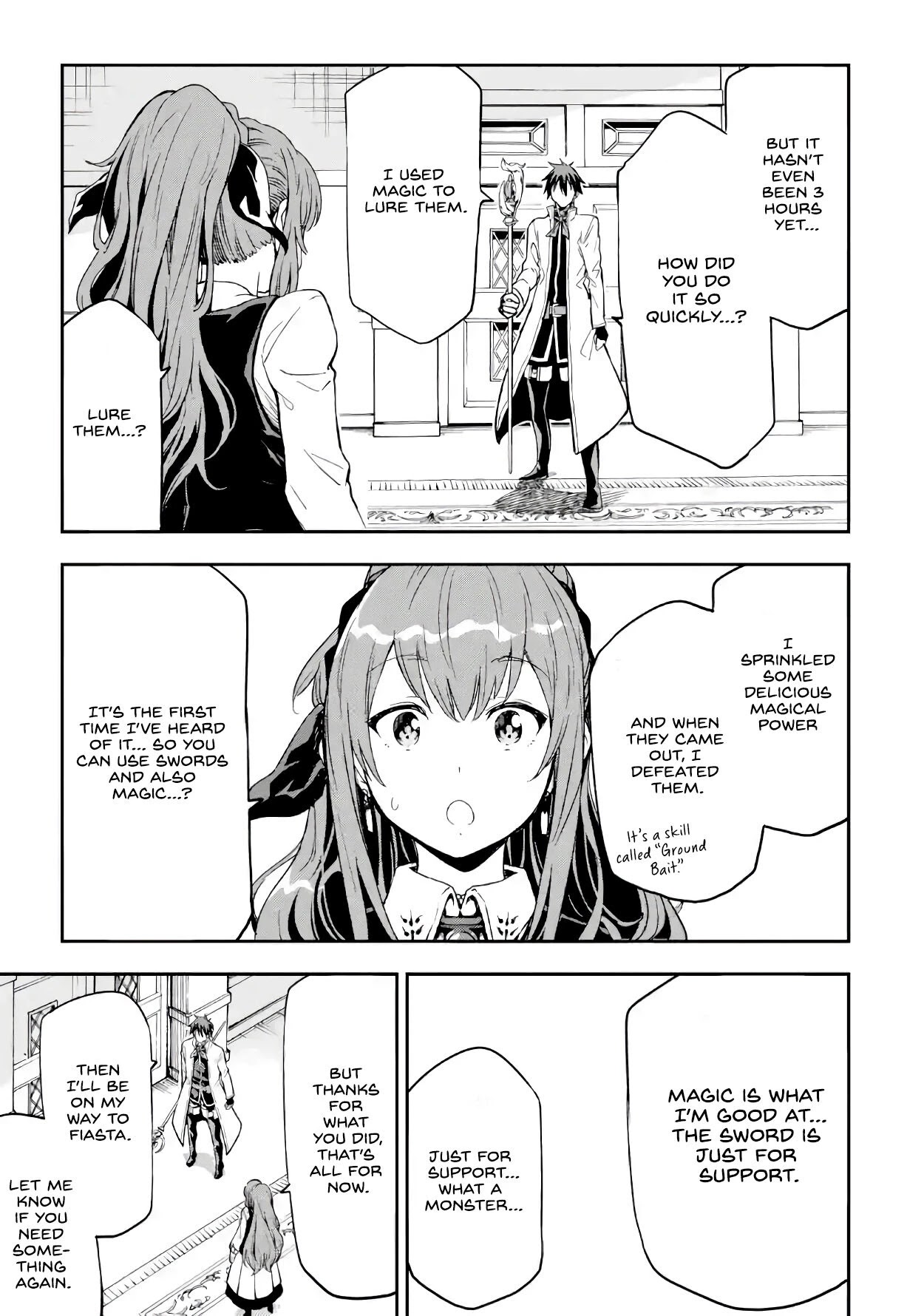 Isekai Kenja No Tensei Musou ~Geemu No Chishiki De Isekai Saikyou~ - Chapter 9