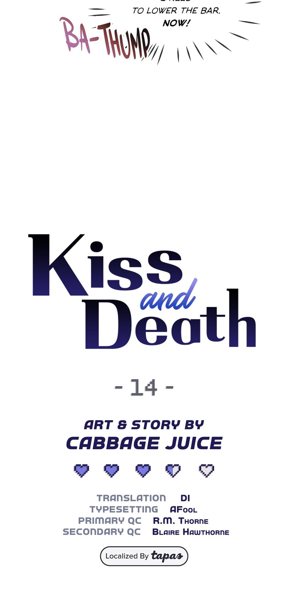 Kiss And Death - Chapter 14