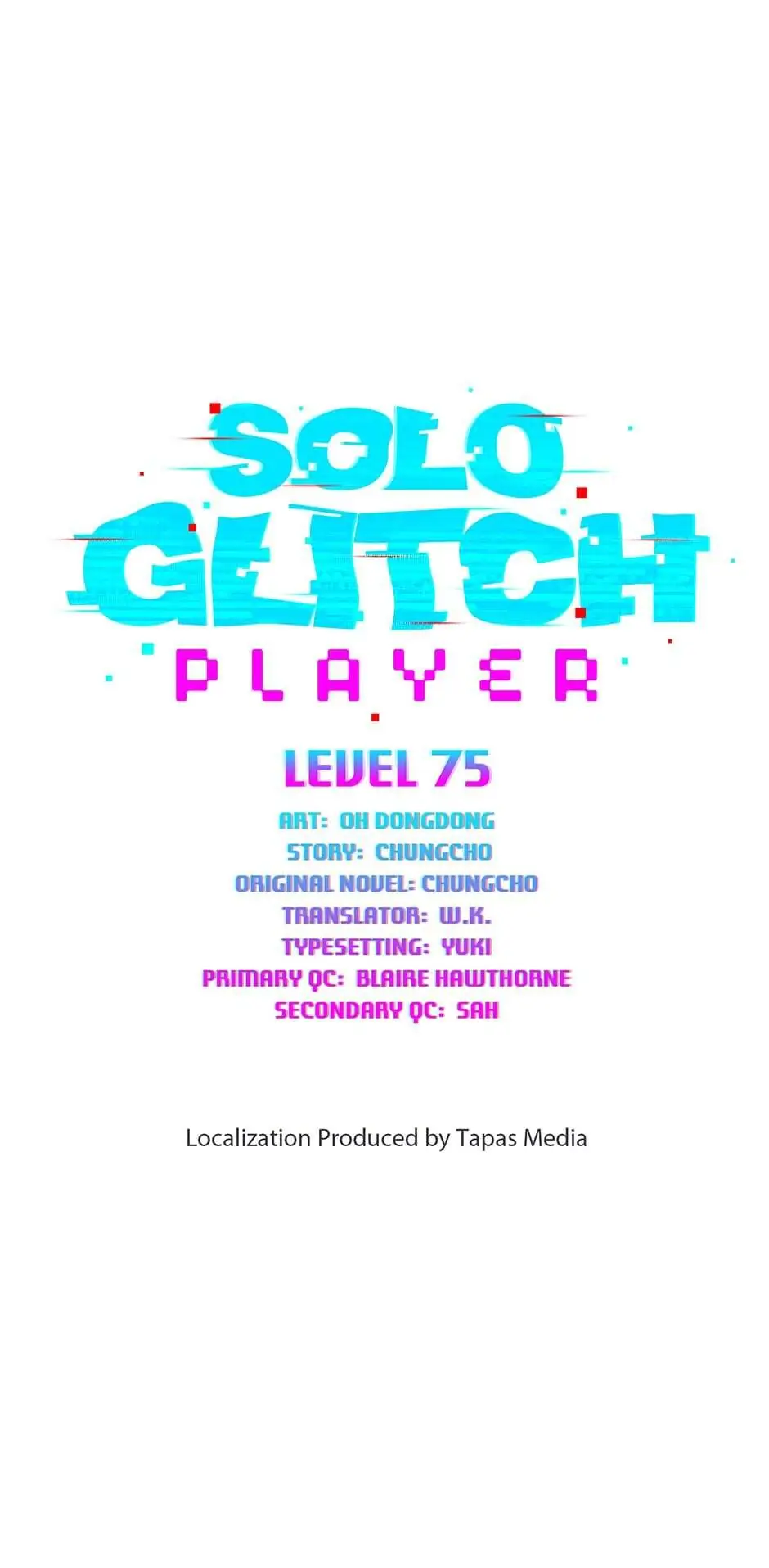 Solo Glitch Player - Chapter 75