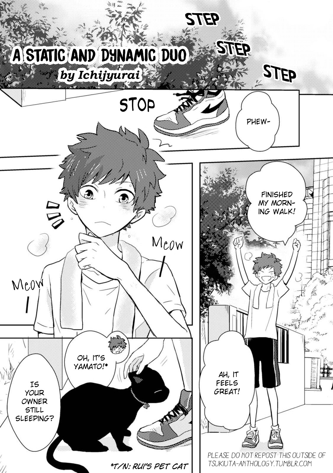 Tsukiuta. Anthology - Chapter 11: A Static And Dynamic Duo