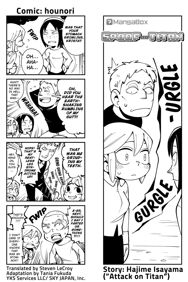 Sungeki No Kyojin - Vol.2 Chapter 50: I Love Cats