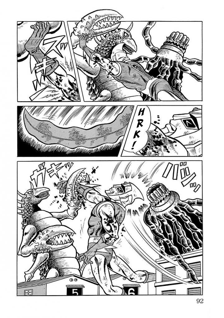 Space Ape Gori Vs. Spectreman - Vol.3 Chapter 16: Crayfish Monster Zariganind & Seaweed Monster Spincobra.