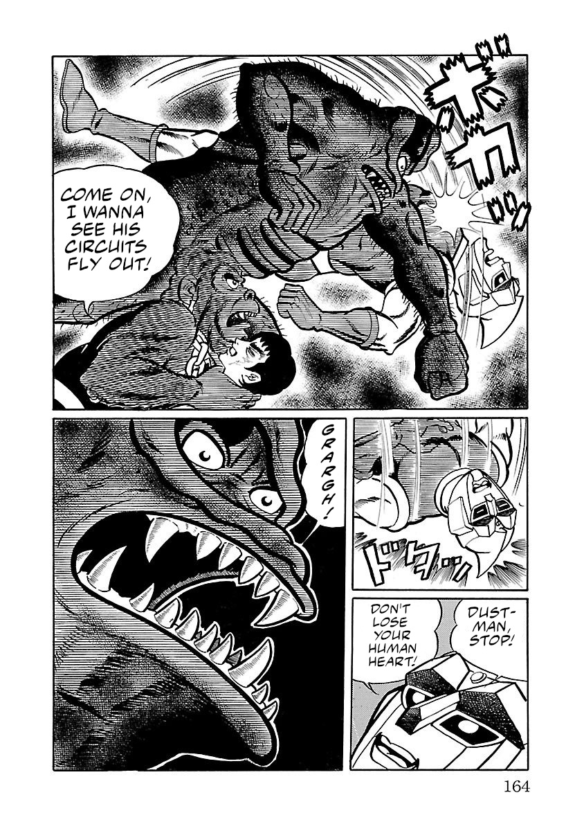 Space Ape Gori Vs. Spectreman - Vol.1 Chapter 3: The Garbage Monster, Dustman.