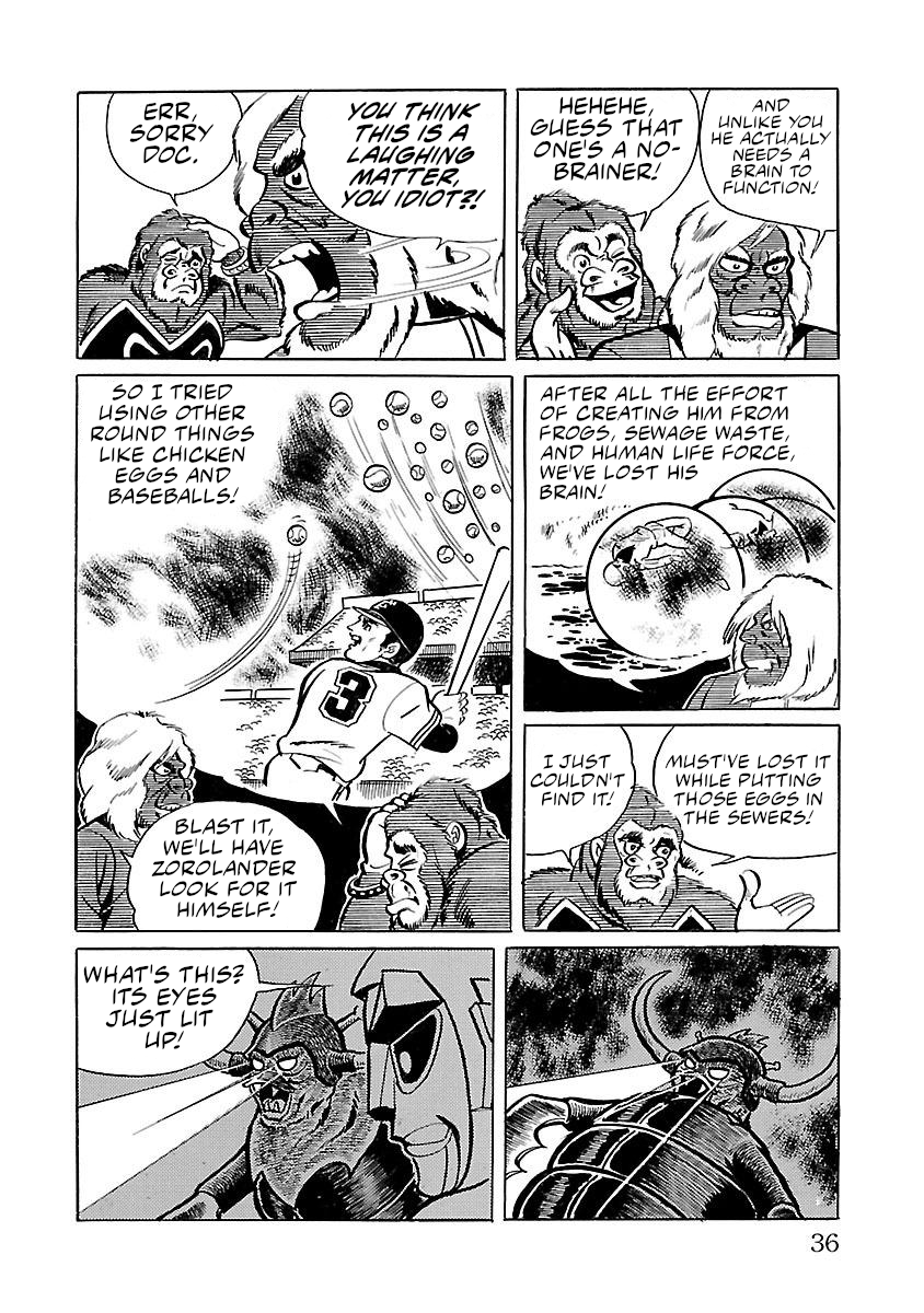 Space Ape Gori Vs. Spectreman - Vol.2 Chapter 8: The Segmented Monster, Zorolander.