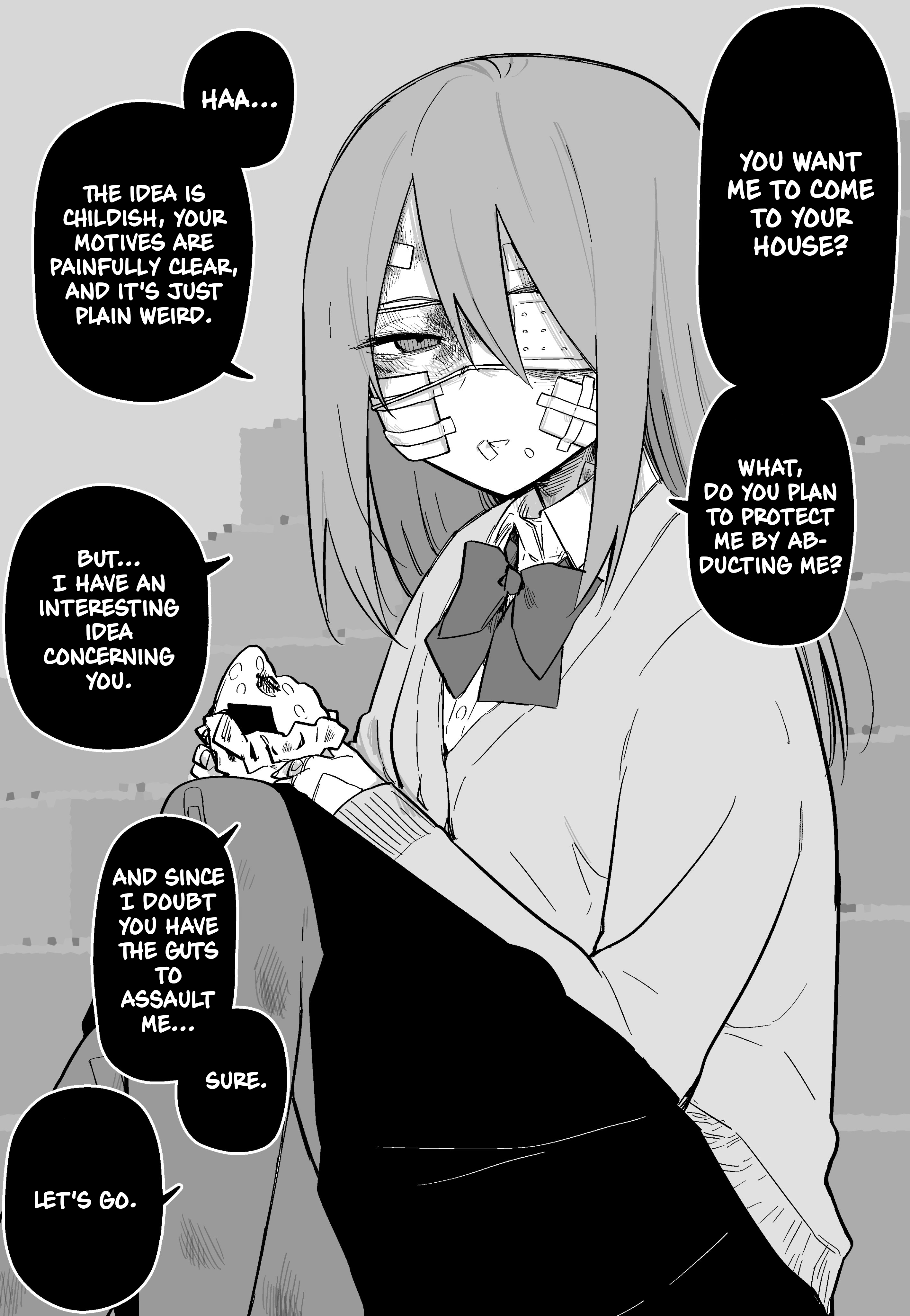 I’m Worried About My Classmate That’s Covered In Bruises - Chapter 11