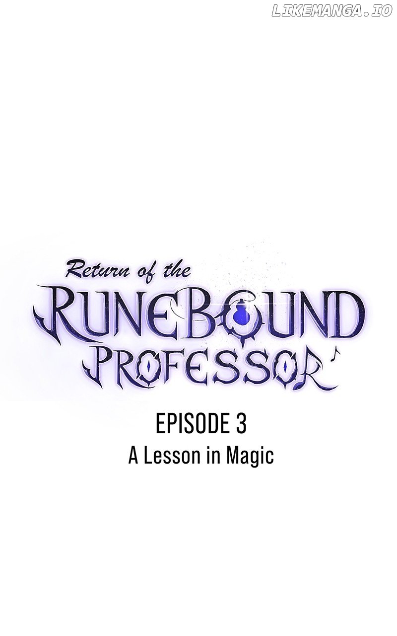 Return Of The Runebound Professor - Chapter 3