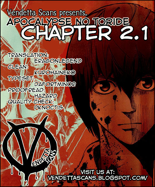 Apocalypse No Toride - Vol.1 Chapter 2.1 : Undead Riot