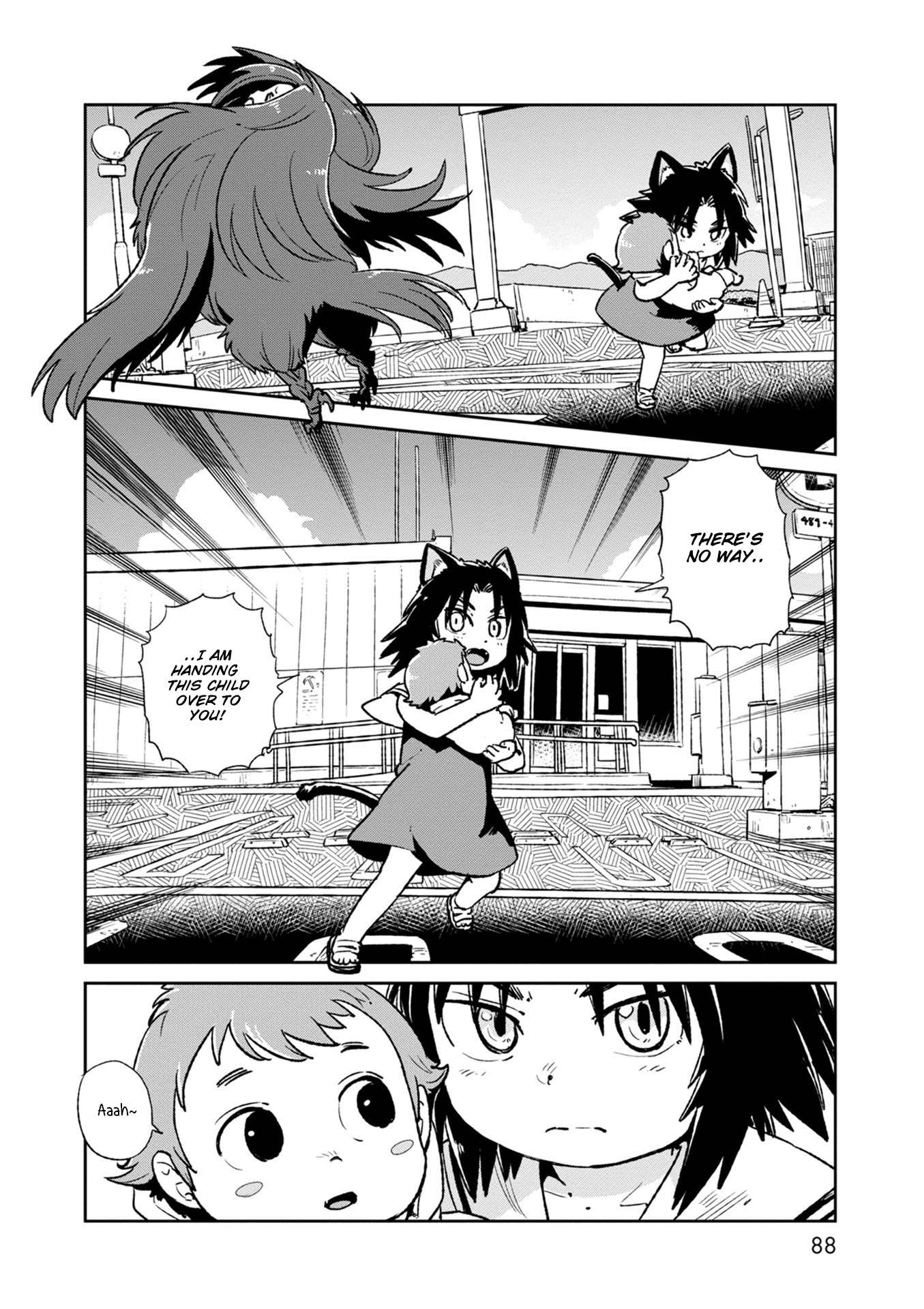 Neko Musume Michikusa Nikki - Chapter 116: Passing The Time With Sprinting Youkai At The Mall