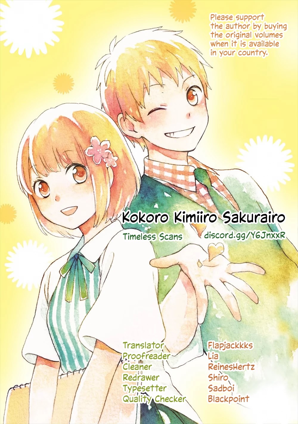 Kokoro Kimiiro Sakura Iro - Chapter 29