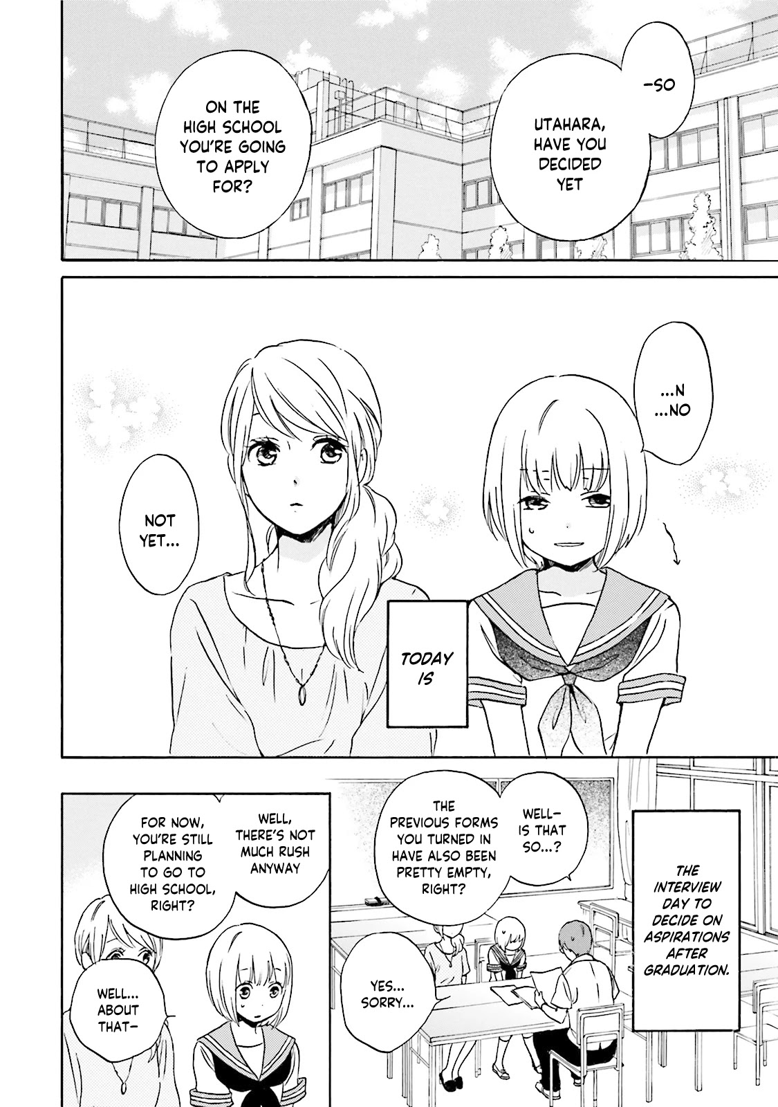 Kokoro Kimiiro Sakura Iro - Chapter 31