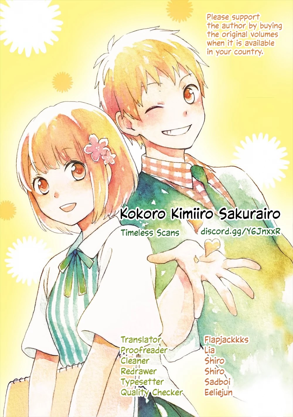 Kokoro Kimiiro Sakura Iro - Chapter 18