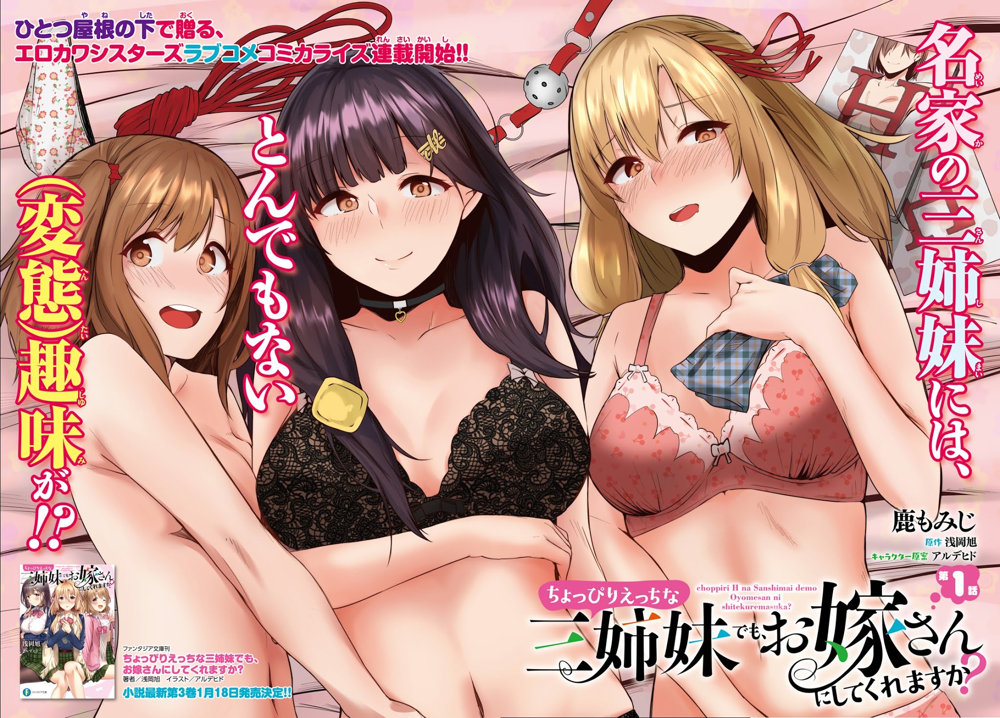 Could You Turn Three Perverted Sisters Into Fine Brides? - Chapter 1