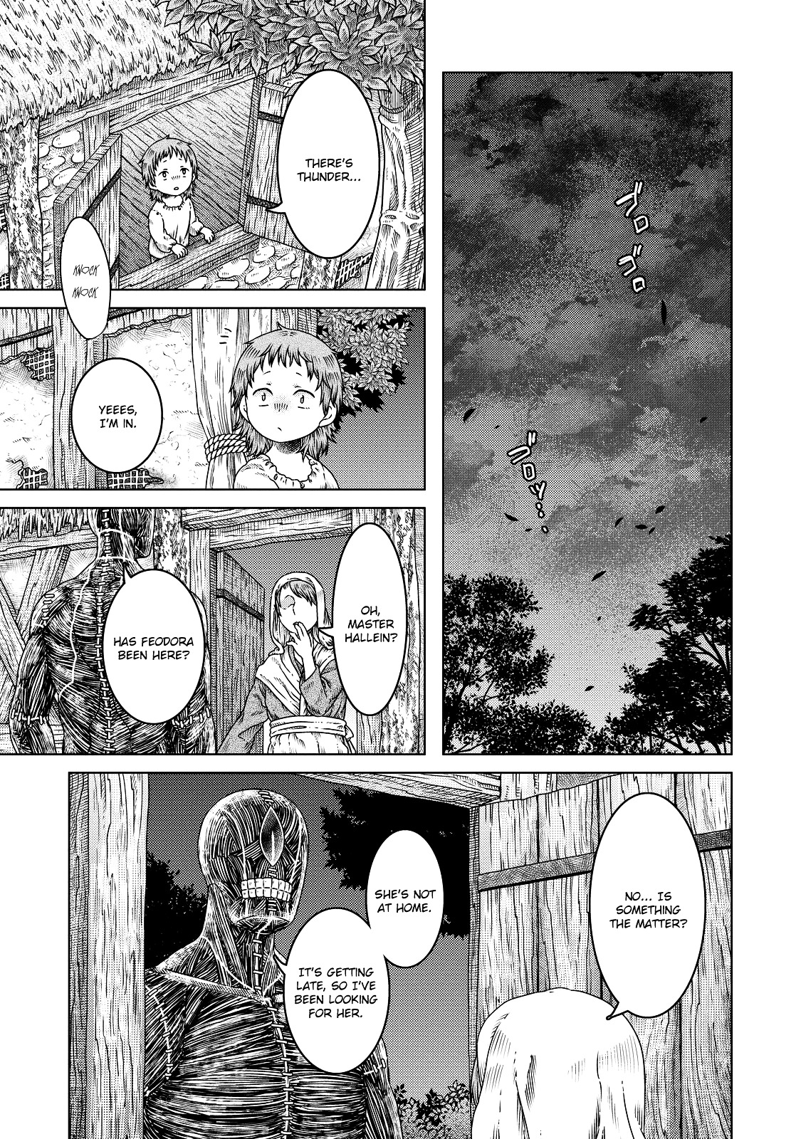 Somali To Mori No Kami-Sama - Vol.2 Chapter 11 : The Witch Prayed, Told Her Tale, Then Slept