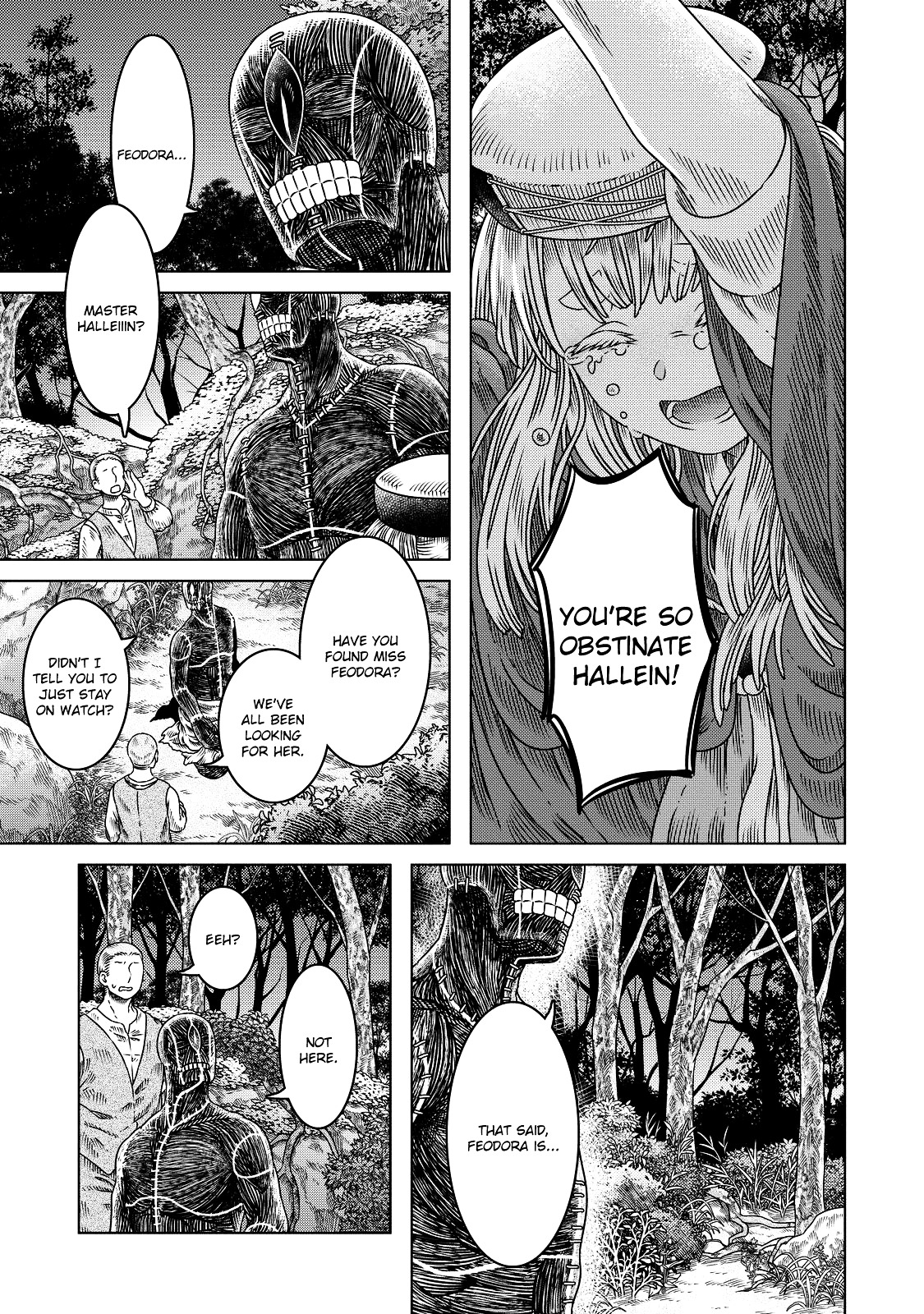 Somali To Mori No Kami-Sama - Vol.2 Chapter 11 : The Witch Prayed, Told Her Tale, Then Slept