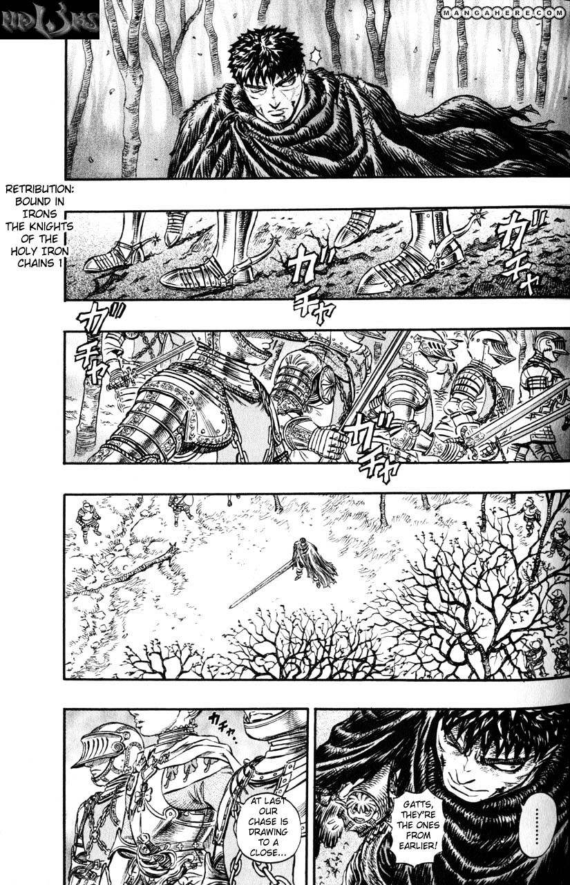 Berserk - Chapter 134 : Retribution:bound In Irons Knights Of The Holy Iron Chain 1