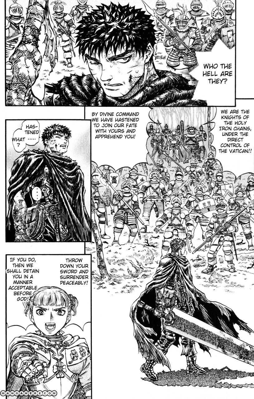 Berserk - Chapter 134 : Retribution:bound In Irons Knights Of The Holy Iron Chain 1