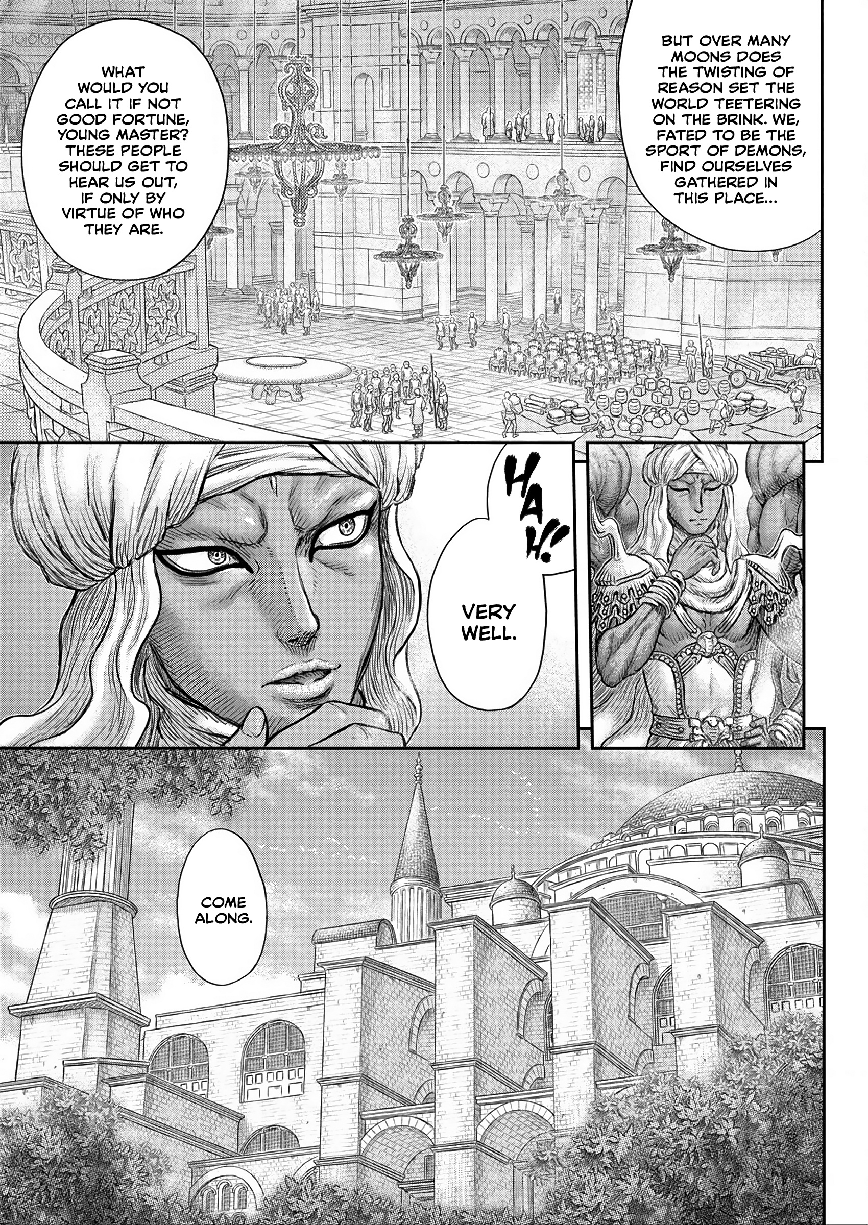 Berserk - Chapter 376: Sea's Quivering Surface And Calamitous War's Shadow